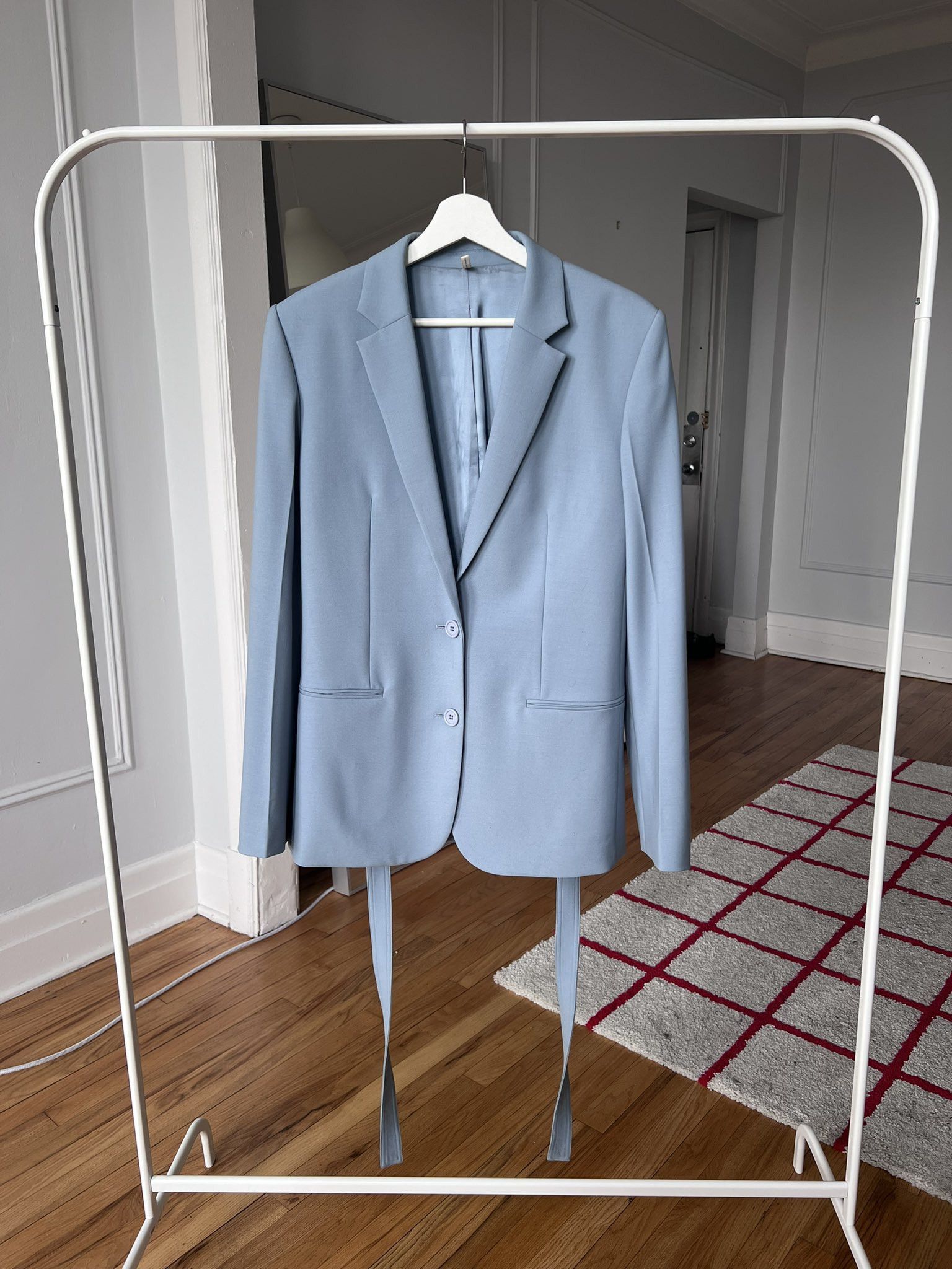 Helmut Lang Helmut Lang Belted Blazer Size S / US 4 / IT 40 - 3 Thumbnail