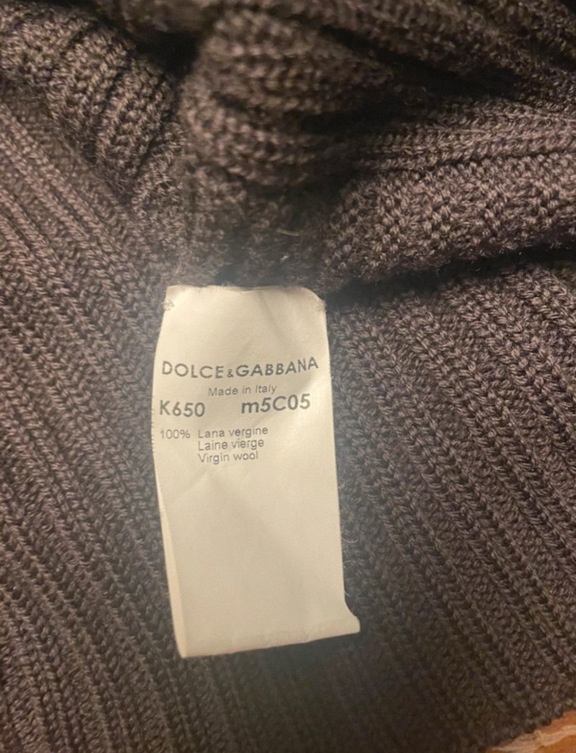 Dolce & Gabbana Dolce & Gabbana Turtleneck sweater Size US L / EU 52-54 / 3 - 5 Thumbnail