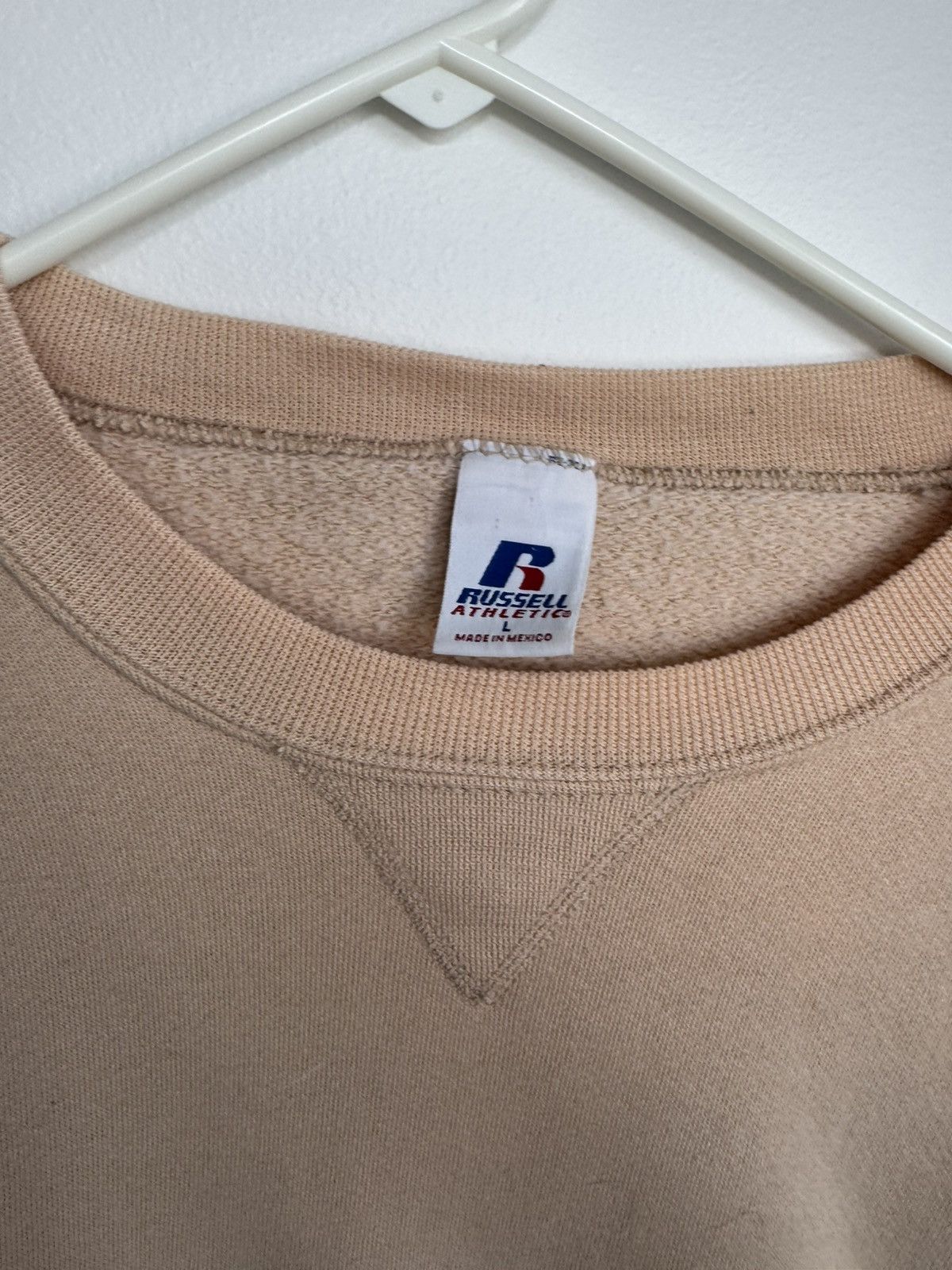Russell Athletic Vintage Russell Athletic Sweatshirt – Light Orange Classic Size US L / EU 52-54 / 3 - 2 Thumbnail