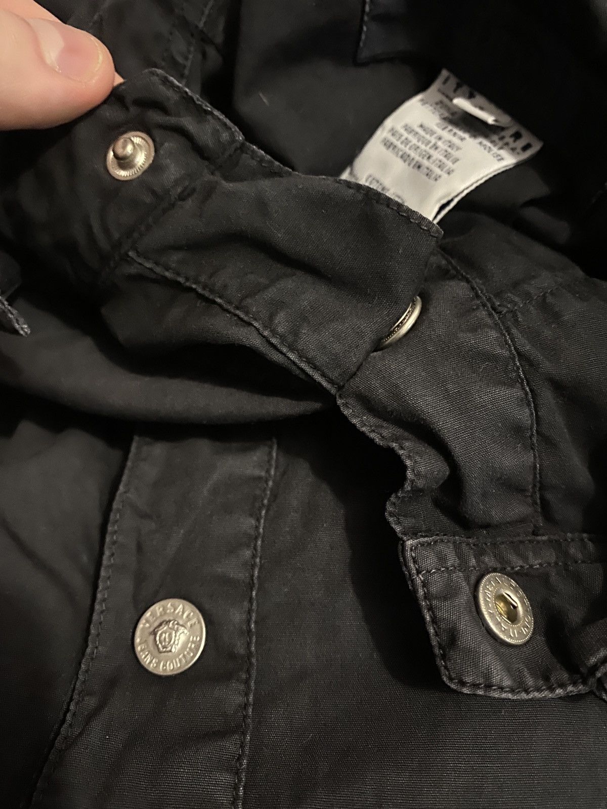 Versace Jeans Couture × Vintage Vintage Luxury Versace jeans couture with medusa pink shirt Size US L / EU 52-54 / 3 - 4 Thumbnail