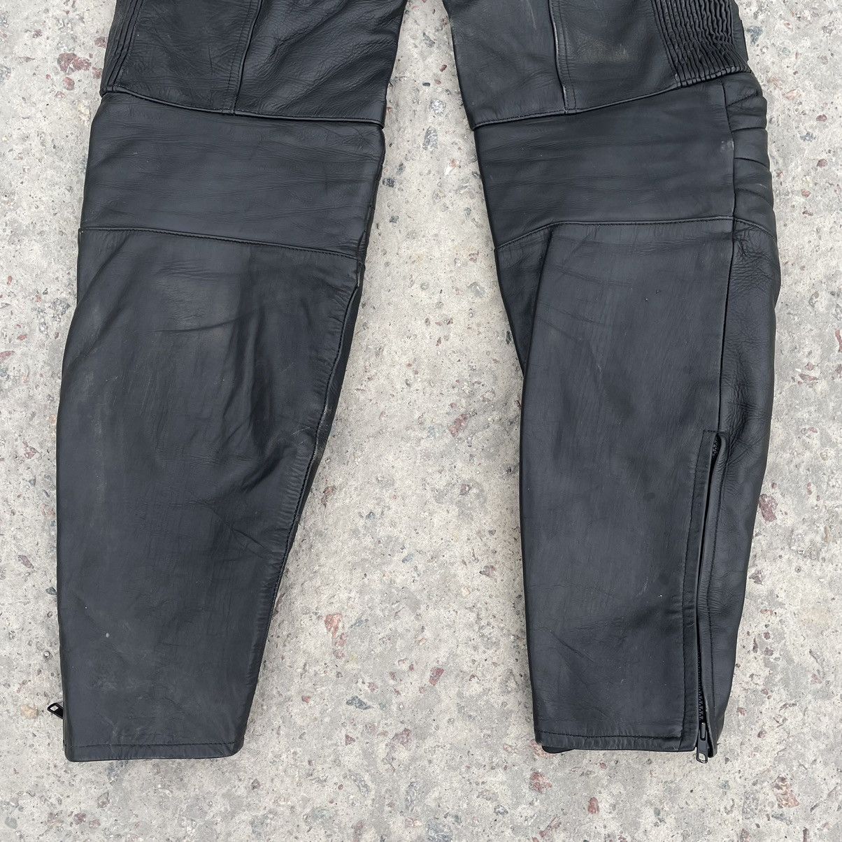 Vintage Vintage Moto Leather Pants 54 Y2K 90s USA Japan Style Size US 32 / EU 48 - 8 Thumbnail