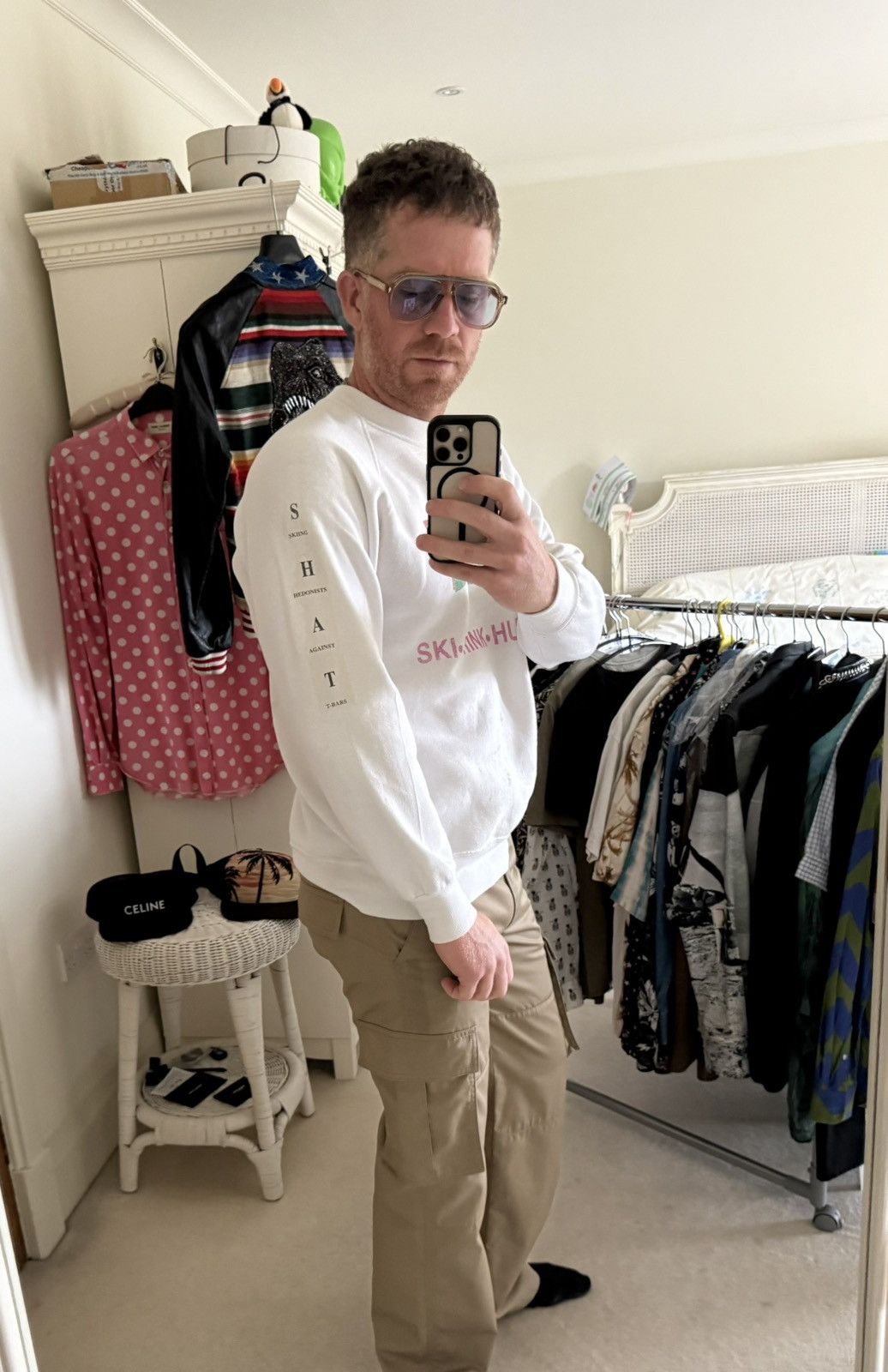 Vintage Vintage 1995 Marlboro white ski sweater archive grail Tour Size US XL / EU 56 / 4 - 21 Thumbnail