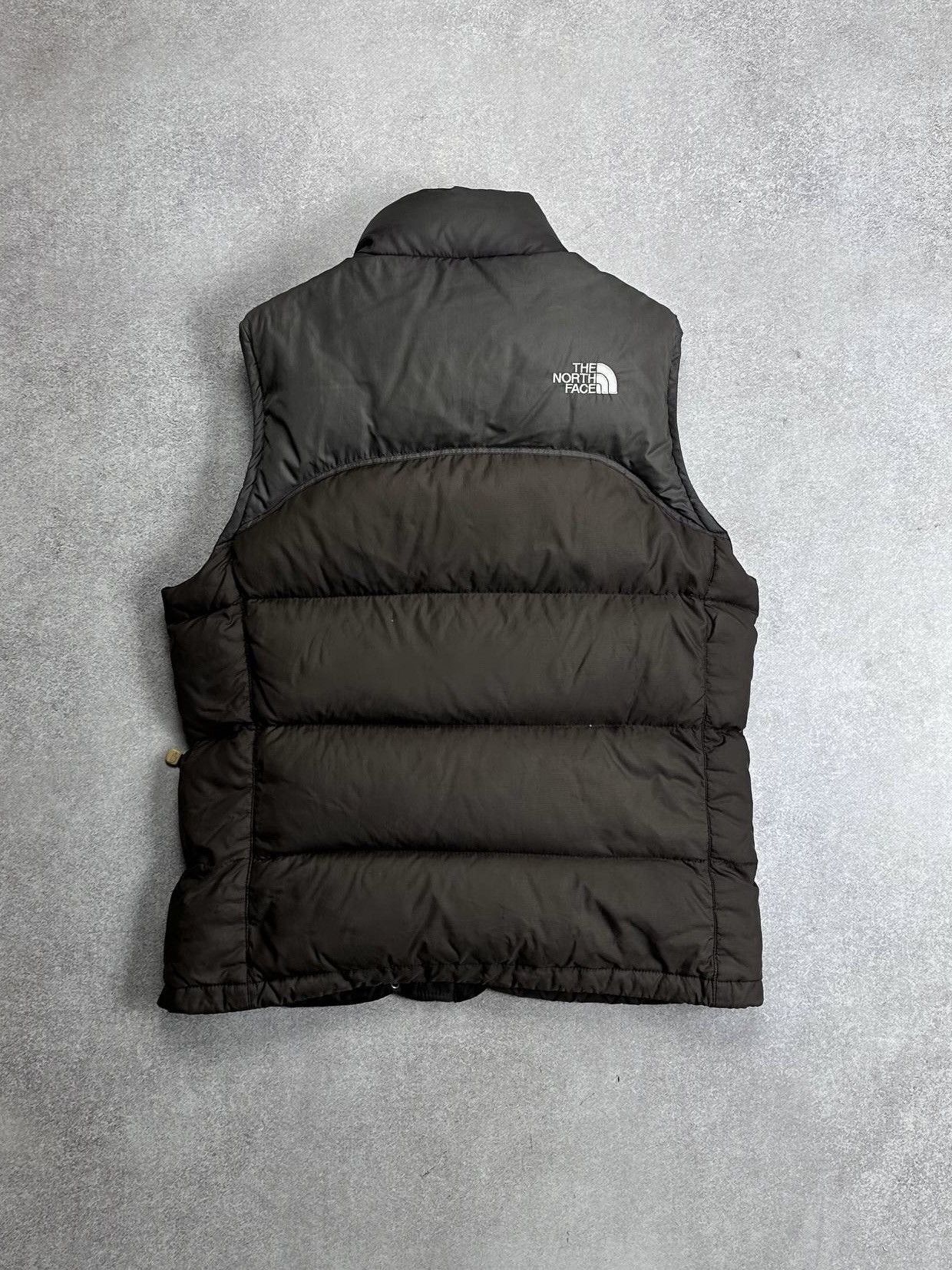 The North Face Vintage Brown The North Face Puffer Down Vest Y2K S Rare Size S / US 4 / IT 40 - 5 Thumbnail