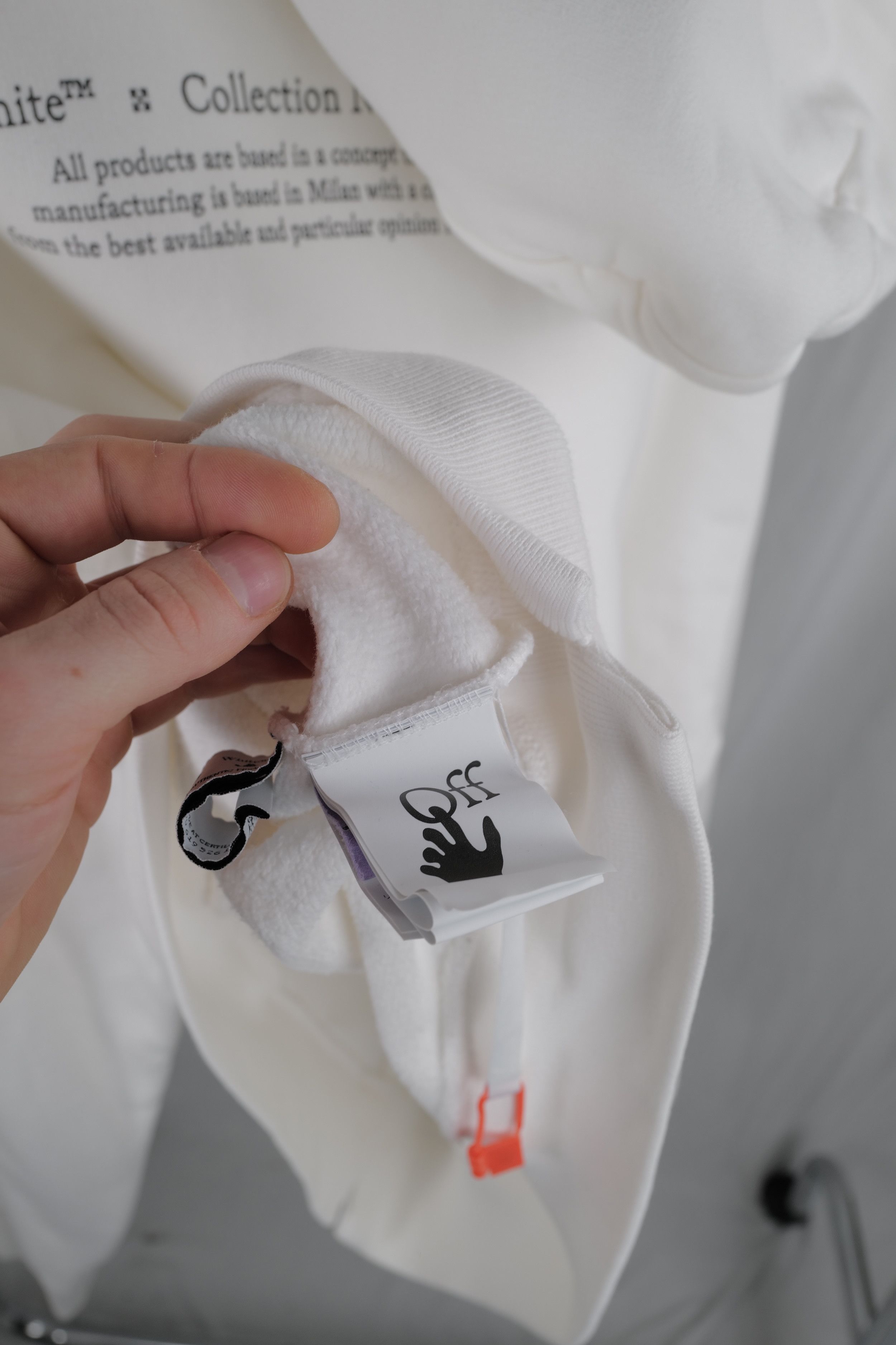 Off-White OFF-WHITE TSHIRT OVER HOODIE Size US L / EU 52-54 / 3 - 15 Thumbnail