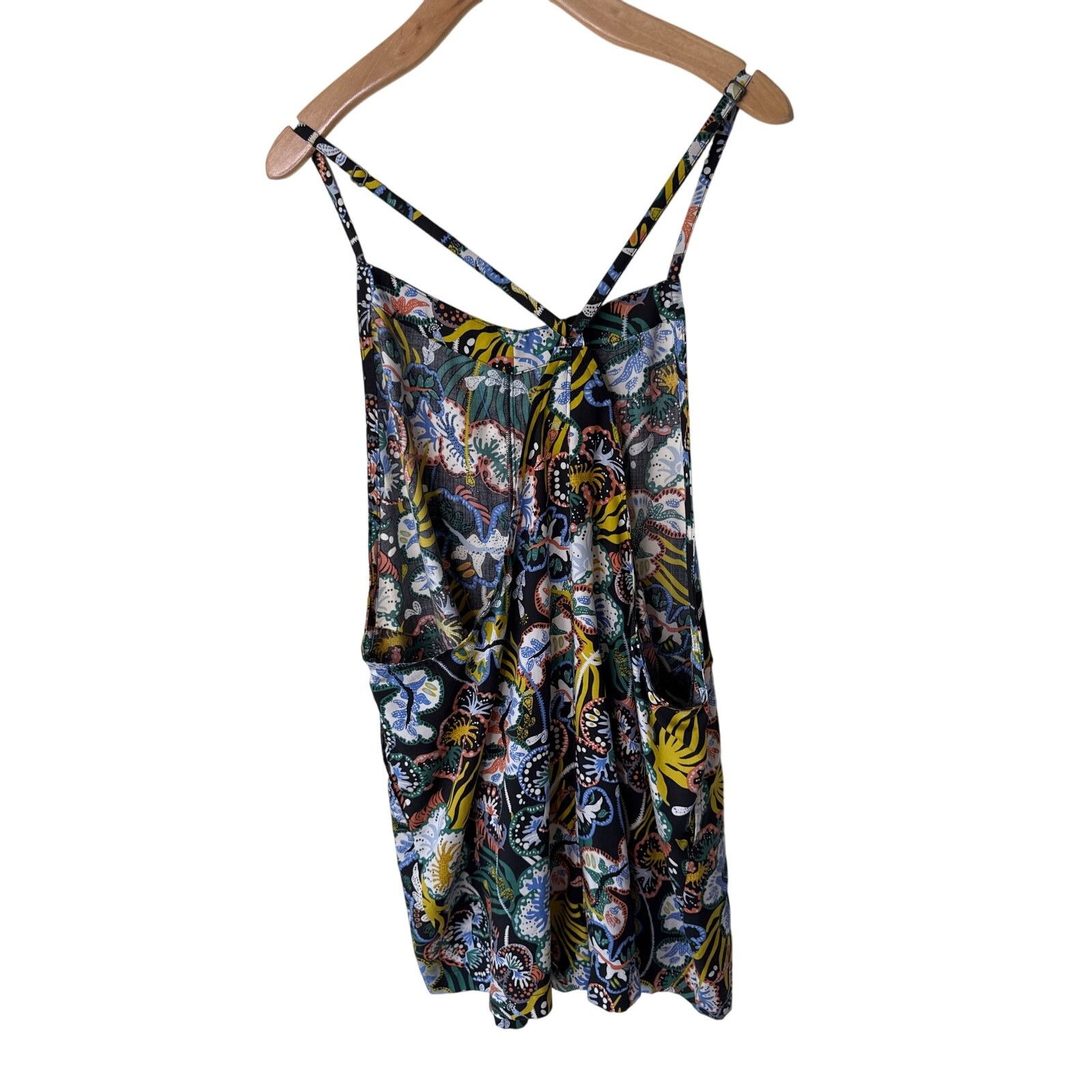 Patagonia Patagonia Women's Tidal Threads Romper in Undersea Black Size 28" / US 6 / IT 42 - 6 Thumbnail