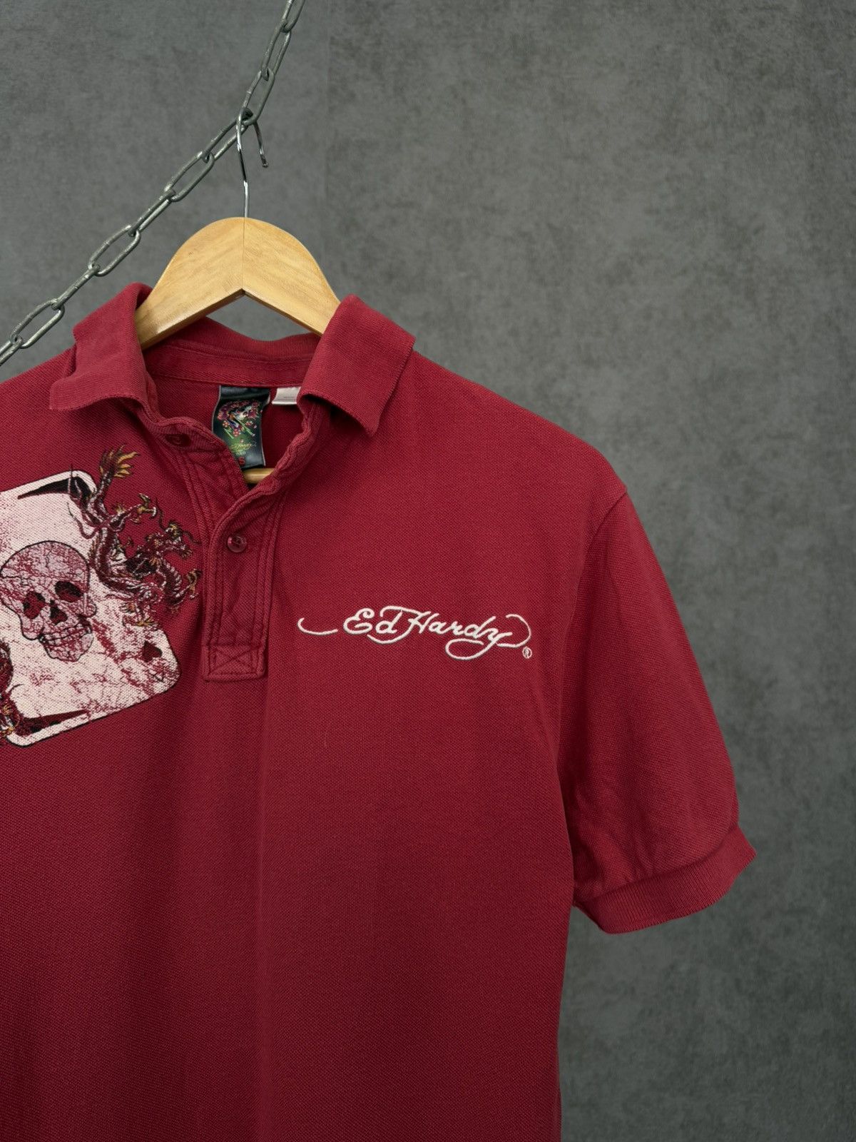 Ed Hardy Ed Hardy Christian Audigier designer polo tee Size US S / EU 44-46 / 1 - 4 Thumbnail