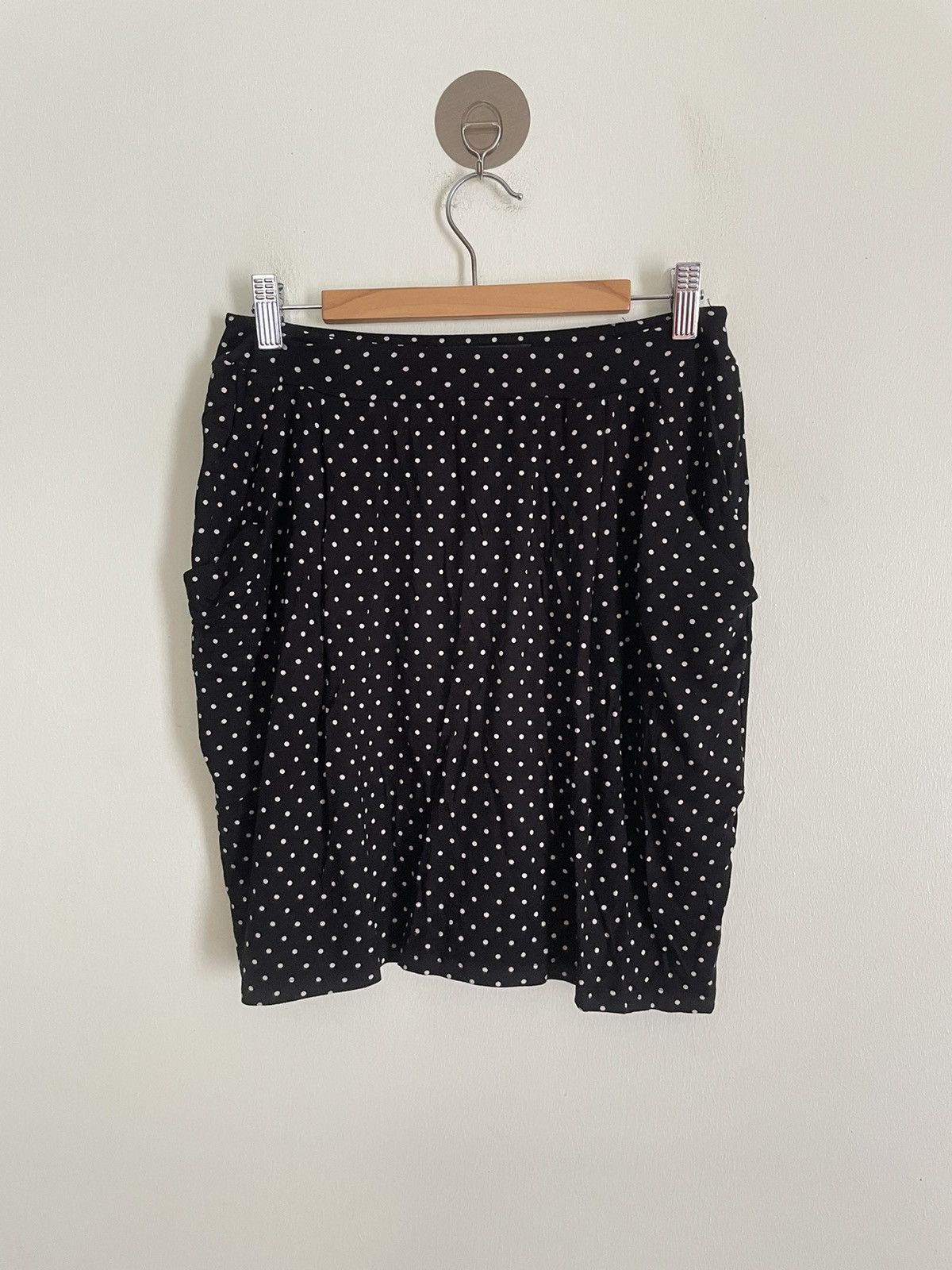 agnes b. Agnes B. Mini Skirt Polkadot Size 27" / US 4 / IT 40 - 1 Thumbnail