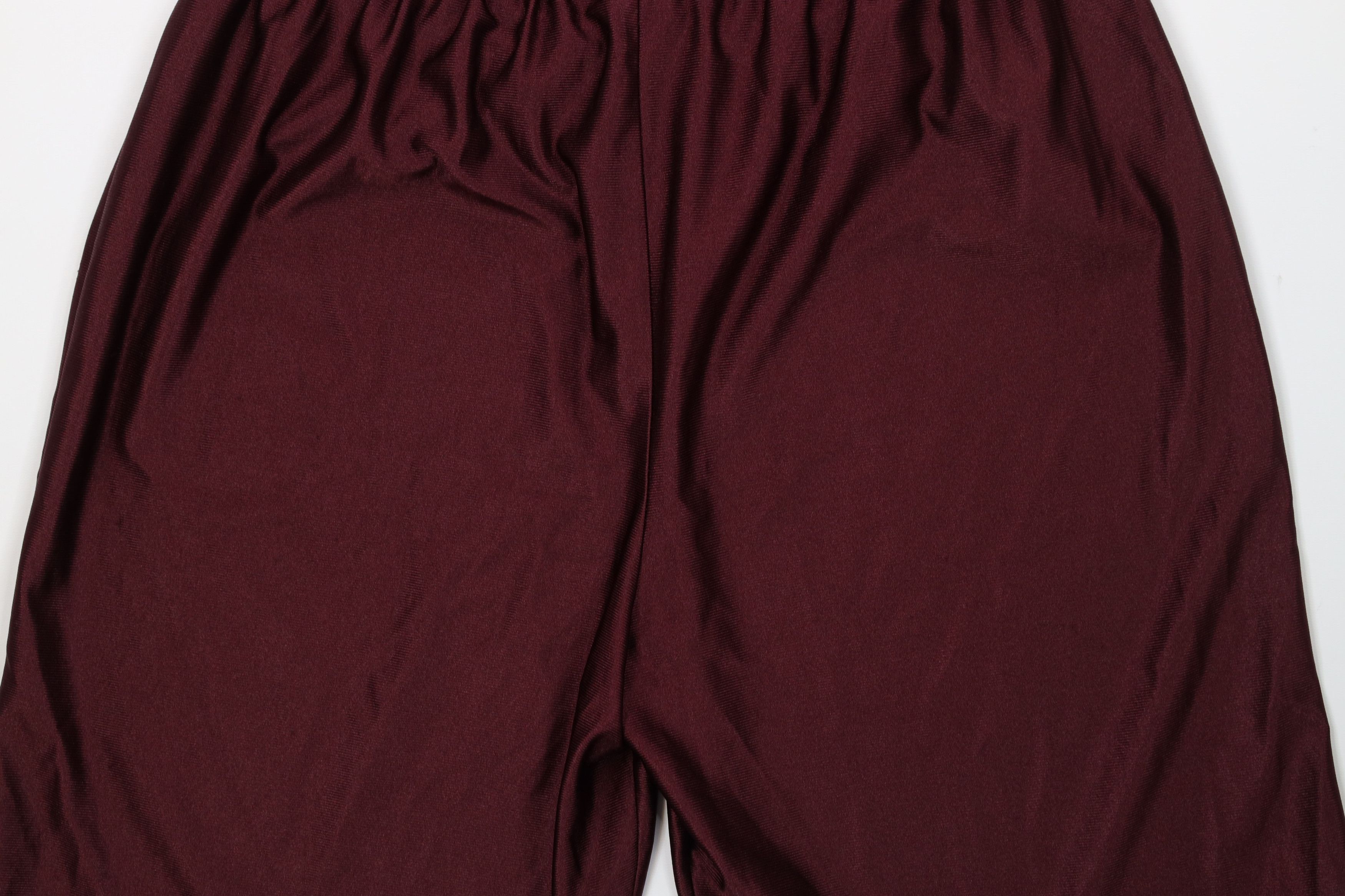 Russell Athletic × Vintage Vintage 90s Russell Athletic Polyester Gym Shorts Maroon Size US 38 / EU 54 - 12 Thumbnail