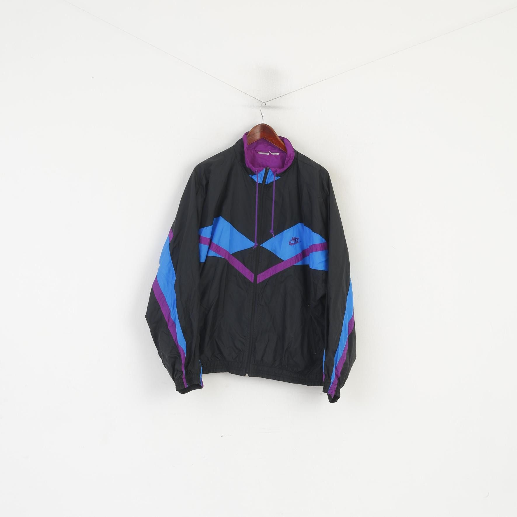 Nike Nike Men XL Jacket Black Vintage Bomber 3723 Size US XL / EU 56 / 4 - 2 Thumbnail