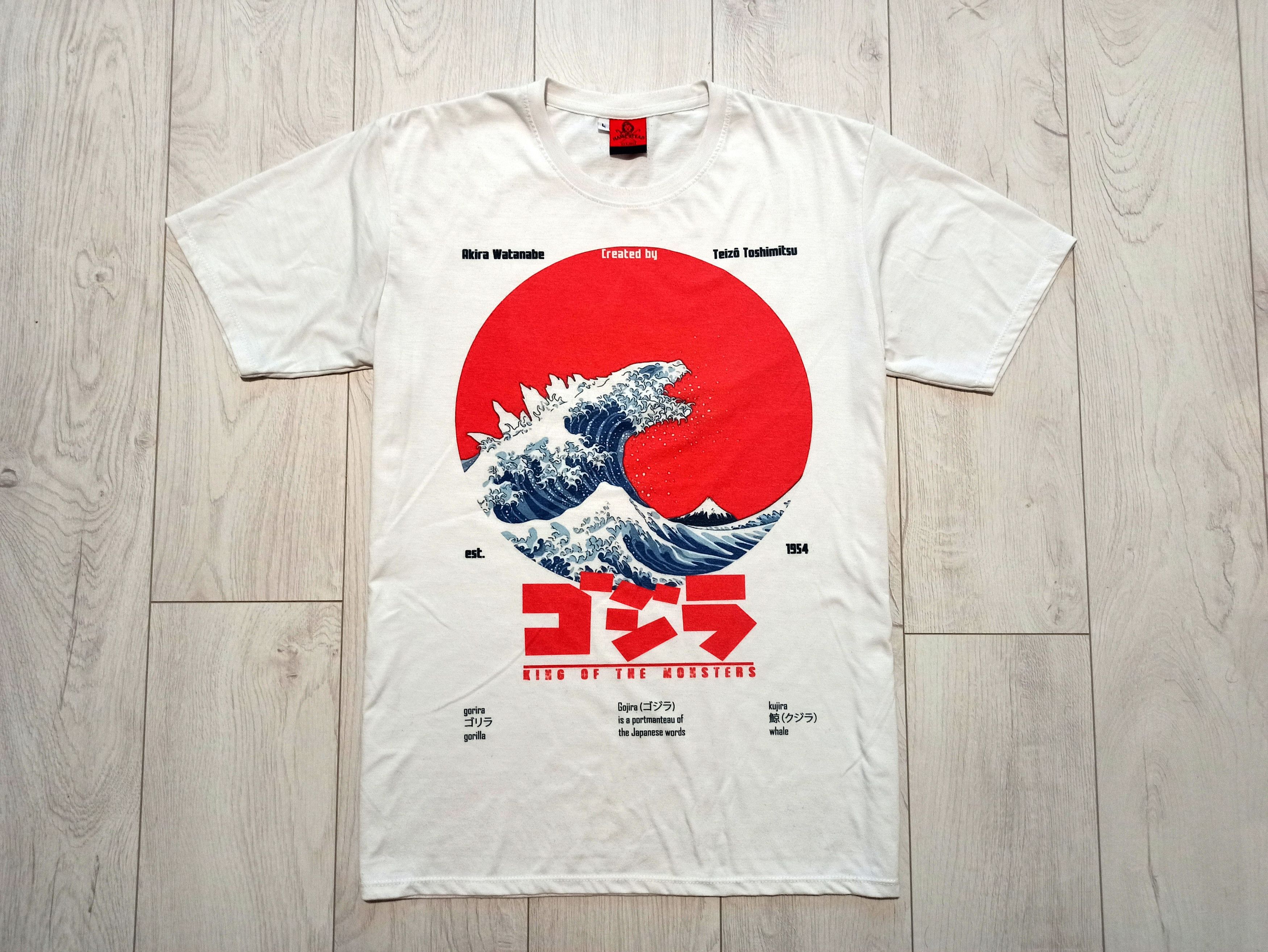 Japanese Brand Godzilla King of the Monsters RARE Japan Kaiju Graphic Tee Size US L / EU 52-54 / 3 - 1 Thumbnail