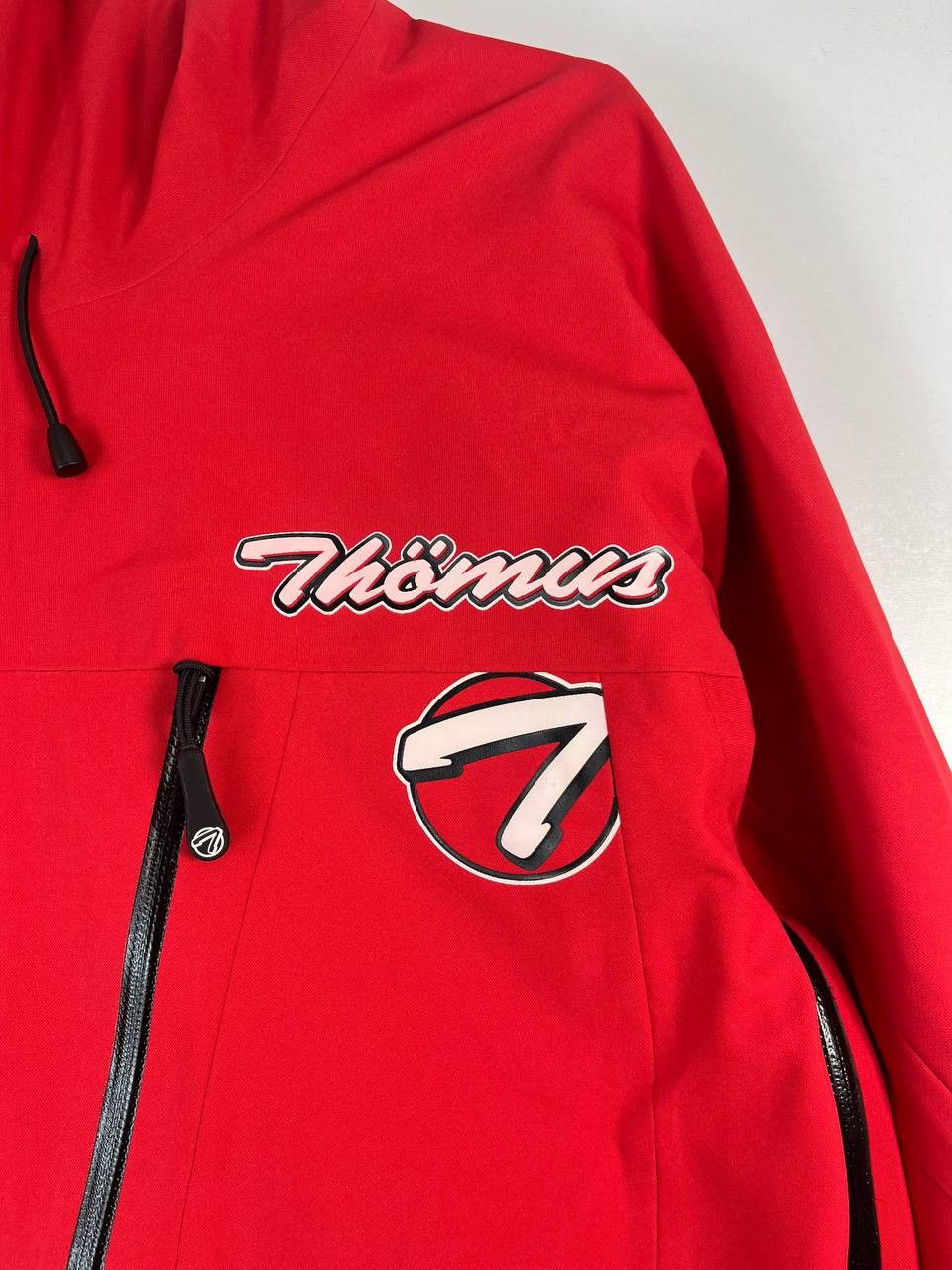 Other Thomus Softshell Red Cycling Jacket Water Windproof M Size US L / EU 52-54 / 3 - 3 Thumbnail