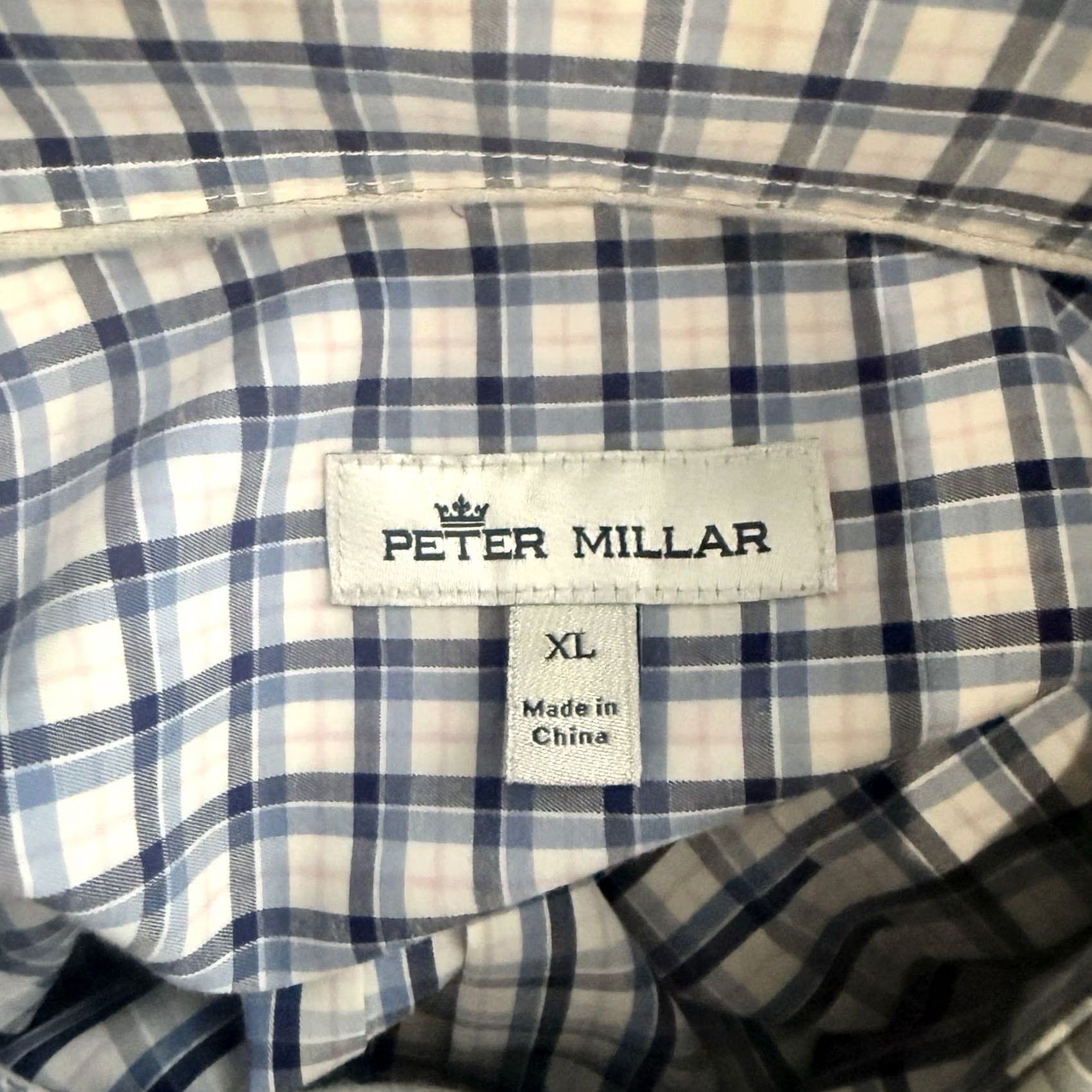 Peter Millar Peter Millar Plaid Long Sleeve Button Down Shirt Mens XL Multicolor Size US XL / EU 56 / 4 - 4 Thumbnail