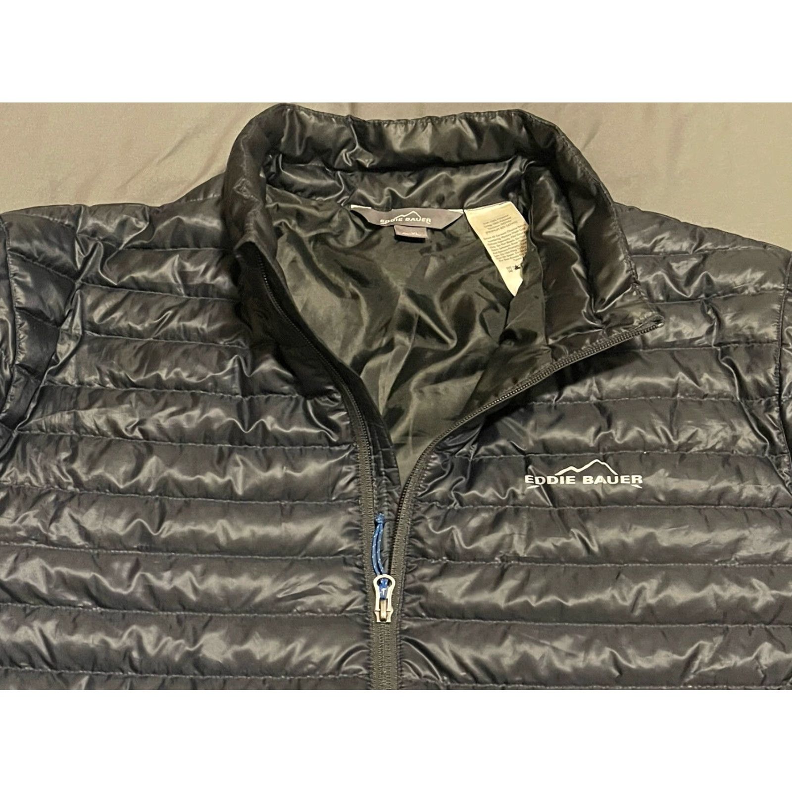 Eddie Bauer VINTAGE Eddie Bauer EB650 Puffer Jacket Mens XL Down Insulated Full Zip Pockets Blue Size US XL / EU 56 / 4 - 4 Thumbnail