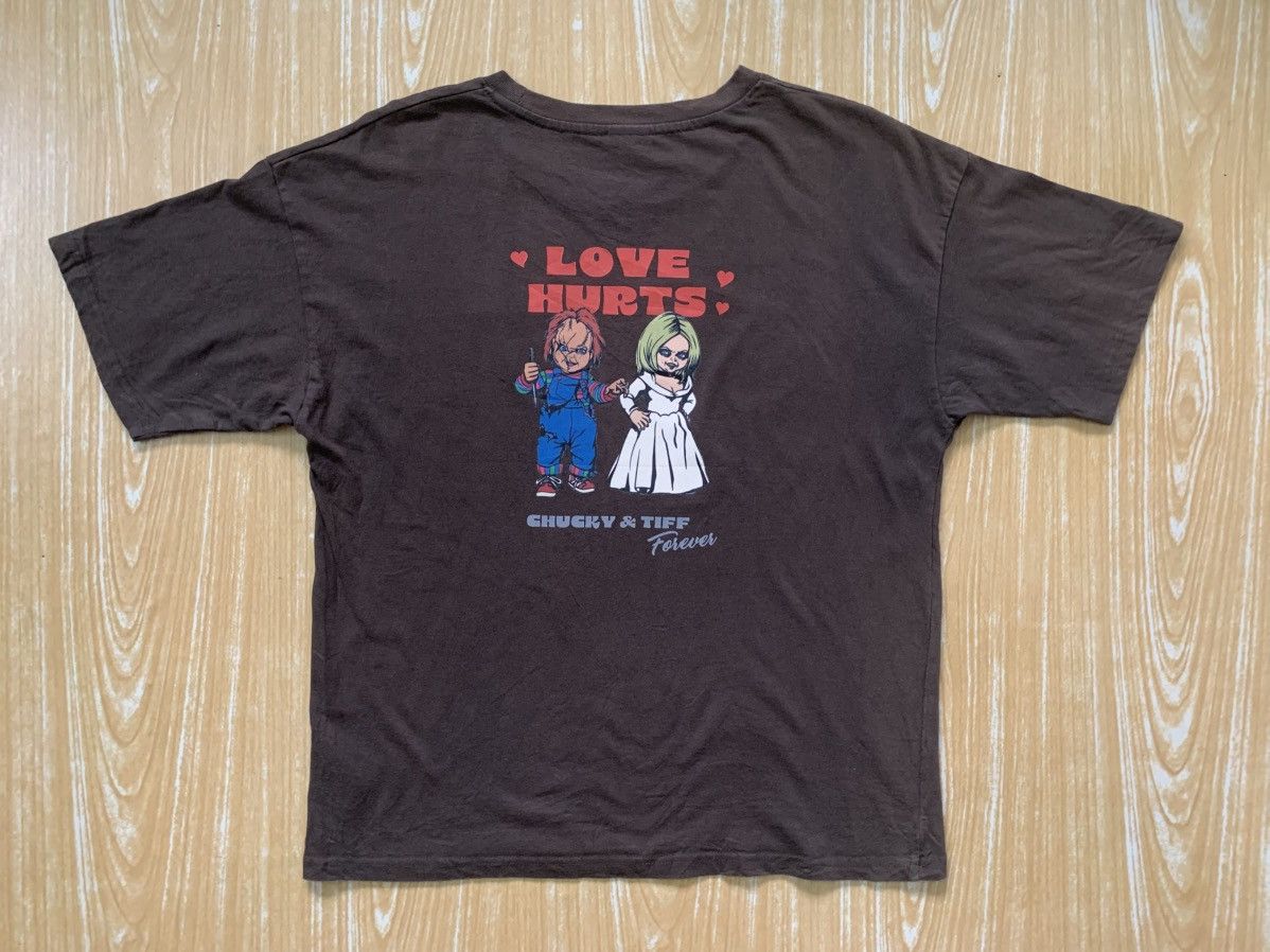 Expert Horror Chucky & Tiff Love Forever T Shirt Size US M / EU 48-50 / 2 - 6 Thumbnail
