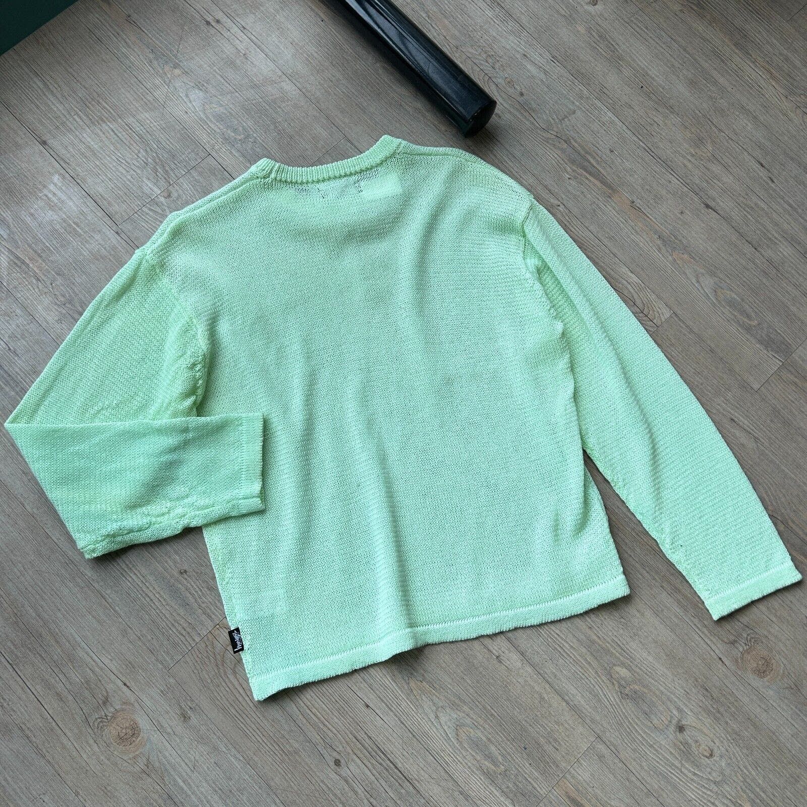 Stussy STUSSY Colour Change Light Sensitive Yarn Knit Sweater sz S Size US S / EU 44-46 / 1 - 7 Thumbnail
