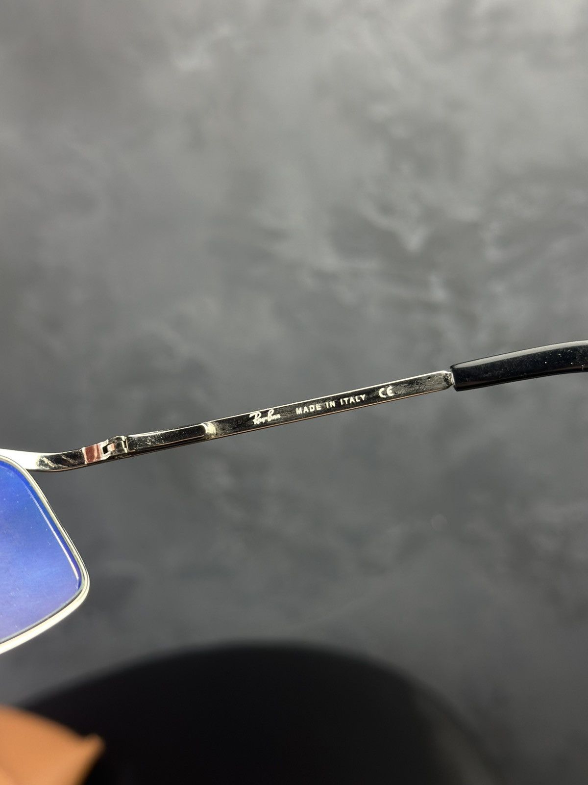 RayBan × Vintage RAY BAN CHROME TOP GR ADIENT FLEX HINGES WRAPS SUNGLASSES Size ONE SIZE - 6 Thumbnail