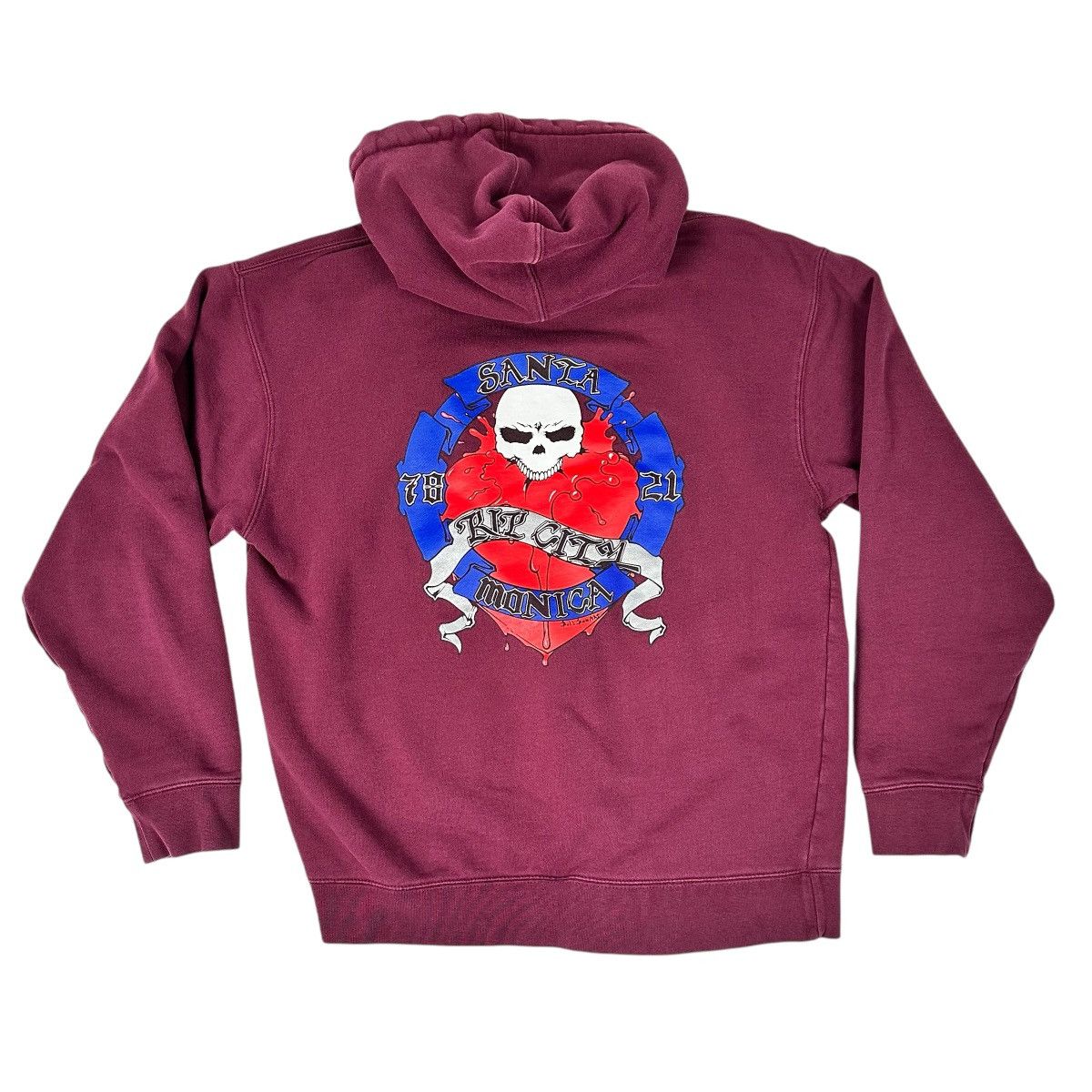 Other Rip City Skates Zip Up Hoodie Size Medium Santa Monica Size US M / EU 48-50 / 2 - 1 Thumbnail