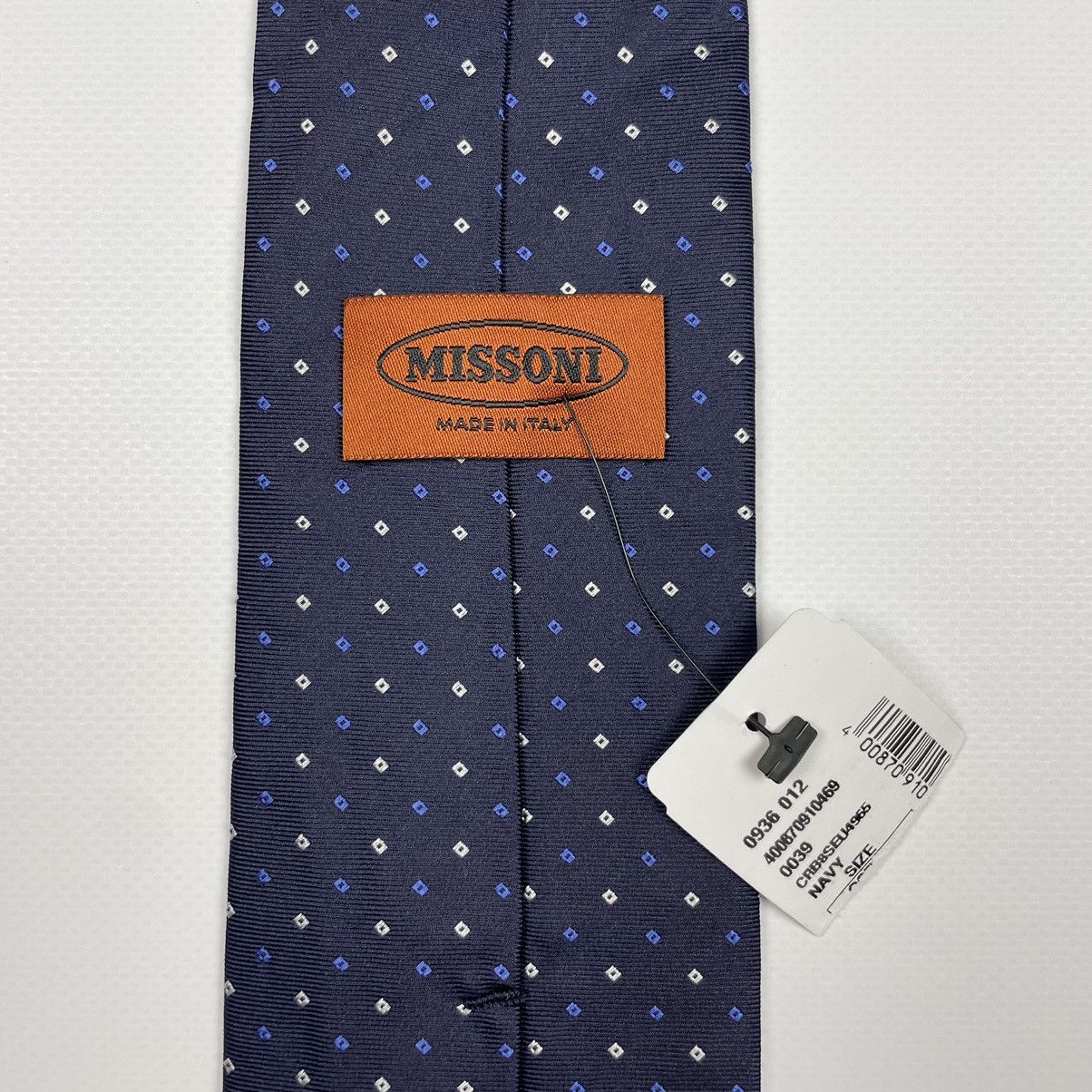 Missoni Missoni 100% silk Tie made in Italy Size ONE SIZE - 5 Thumbnail