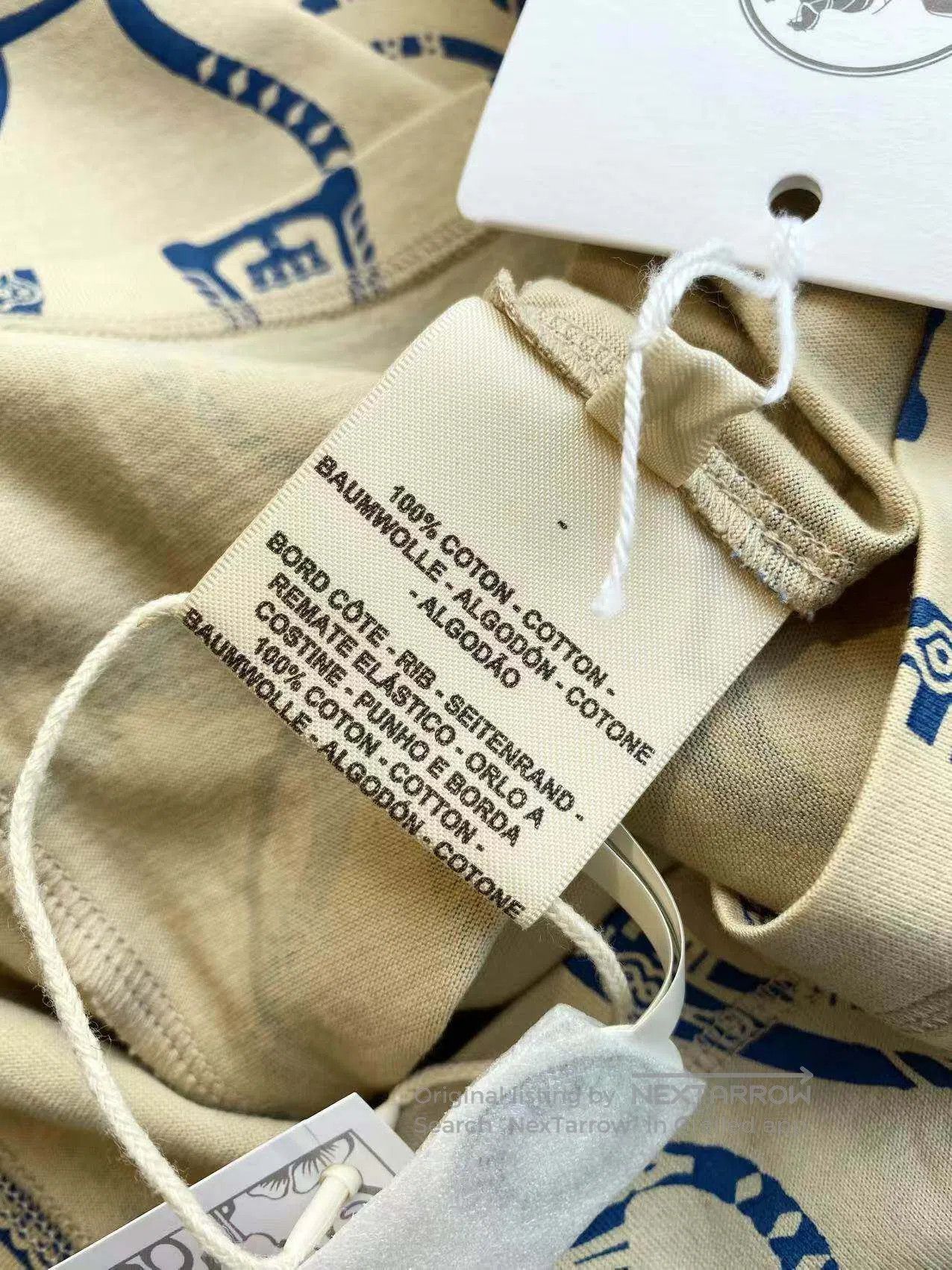 Hermes Hermes The pattern is full of embroidered T-shirts with sh Size XXS / US 00 / IT 34 - 5 Thumbnail