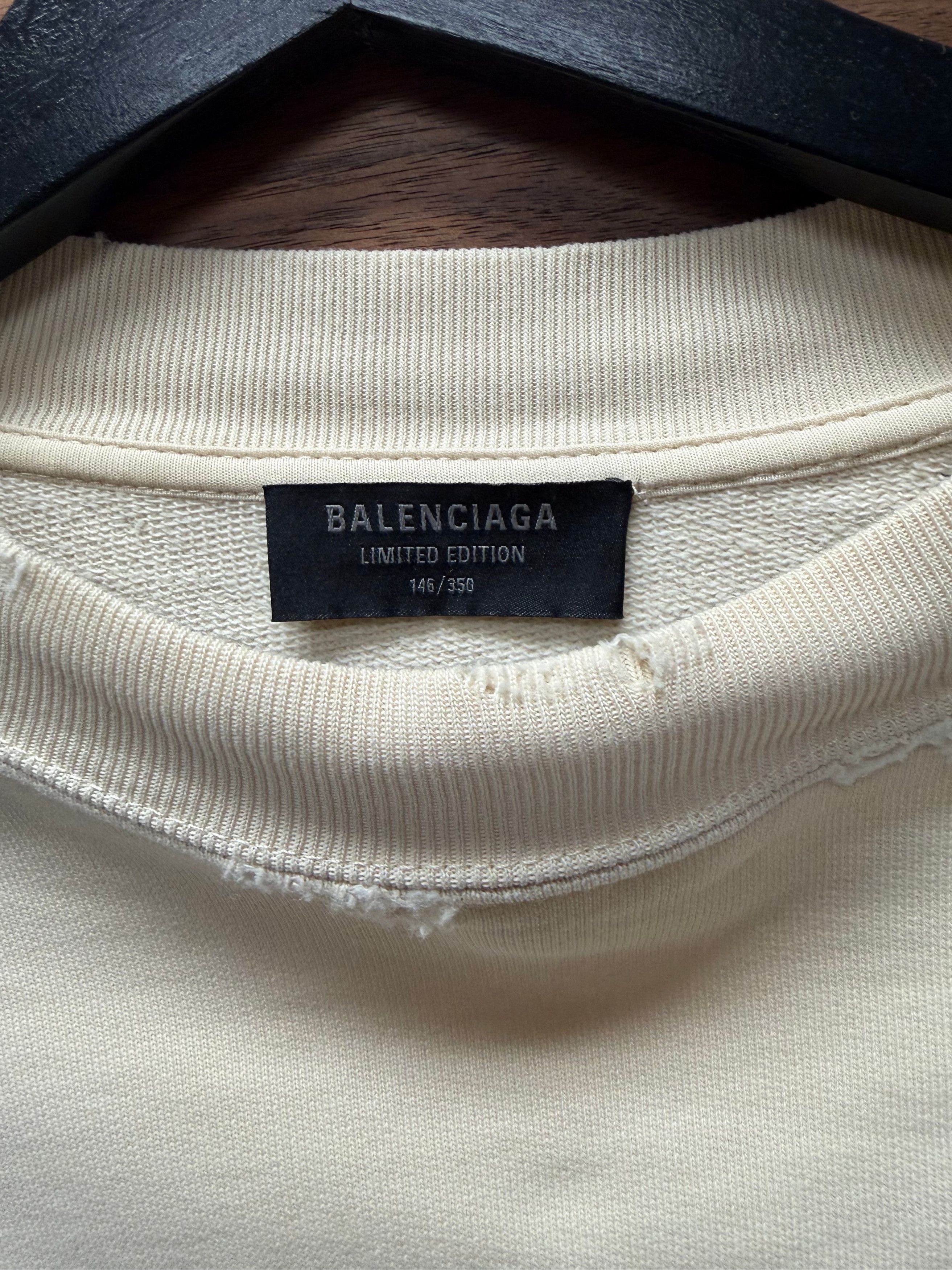 Balenciaga 1/350 Balenciaga Music x Angelo Badalamenti ‘The Torch Theme’ Sweatshirt Size US M / EU 48-50 / 2 - 3 Thumbnail