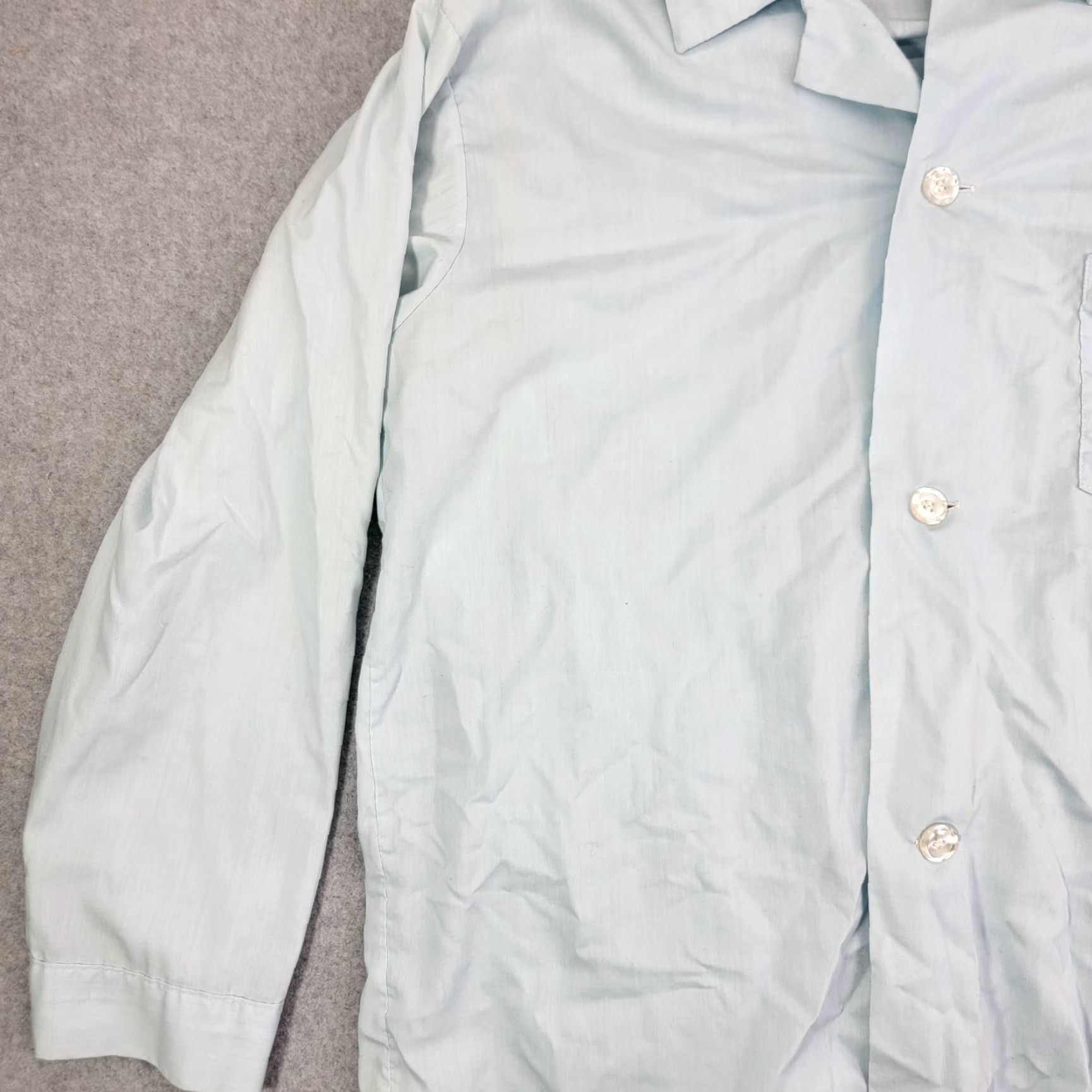 Vintage VINTAGE JC Penney Pajama Set Shirt 70s 80s Blue Large Men Sleepwear Pajamas JCP Adult L Size US L / EU 52-54 / 3 - 3 Thumbnail