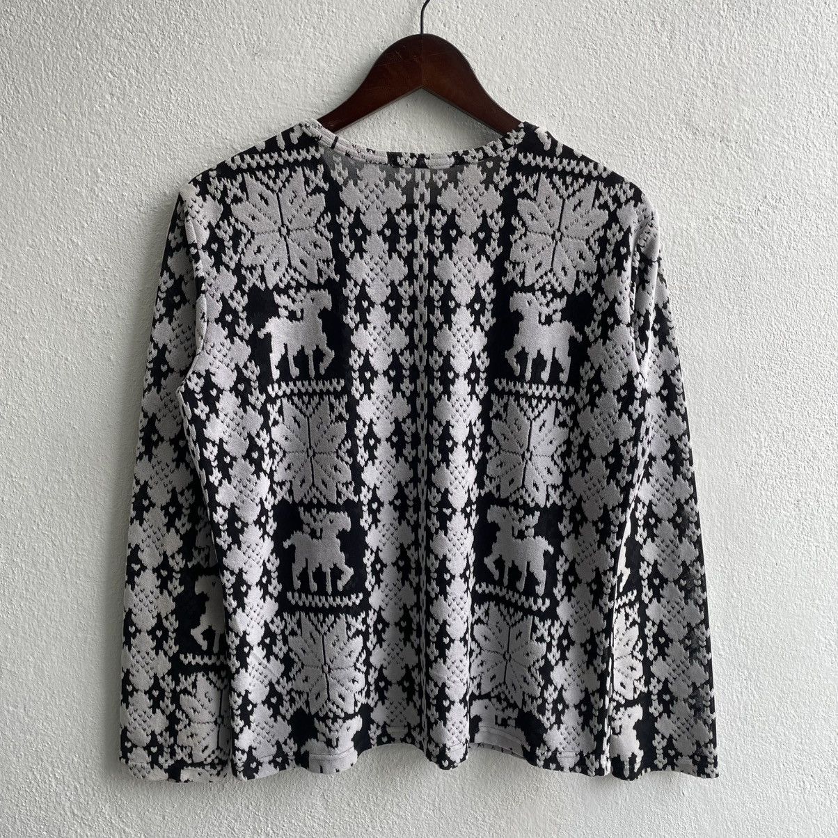 Pleats Please Issey Miyake Vintage Pleats Please by Issey Miyake Button Up Cardigan Size M / US 6-8 / IT 42-44 - 6 Thumbnail