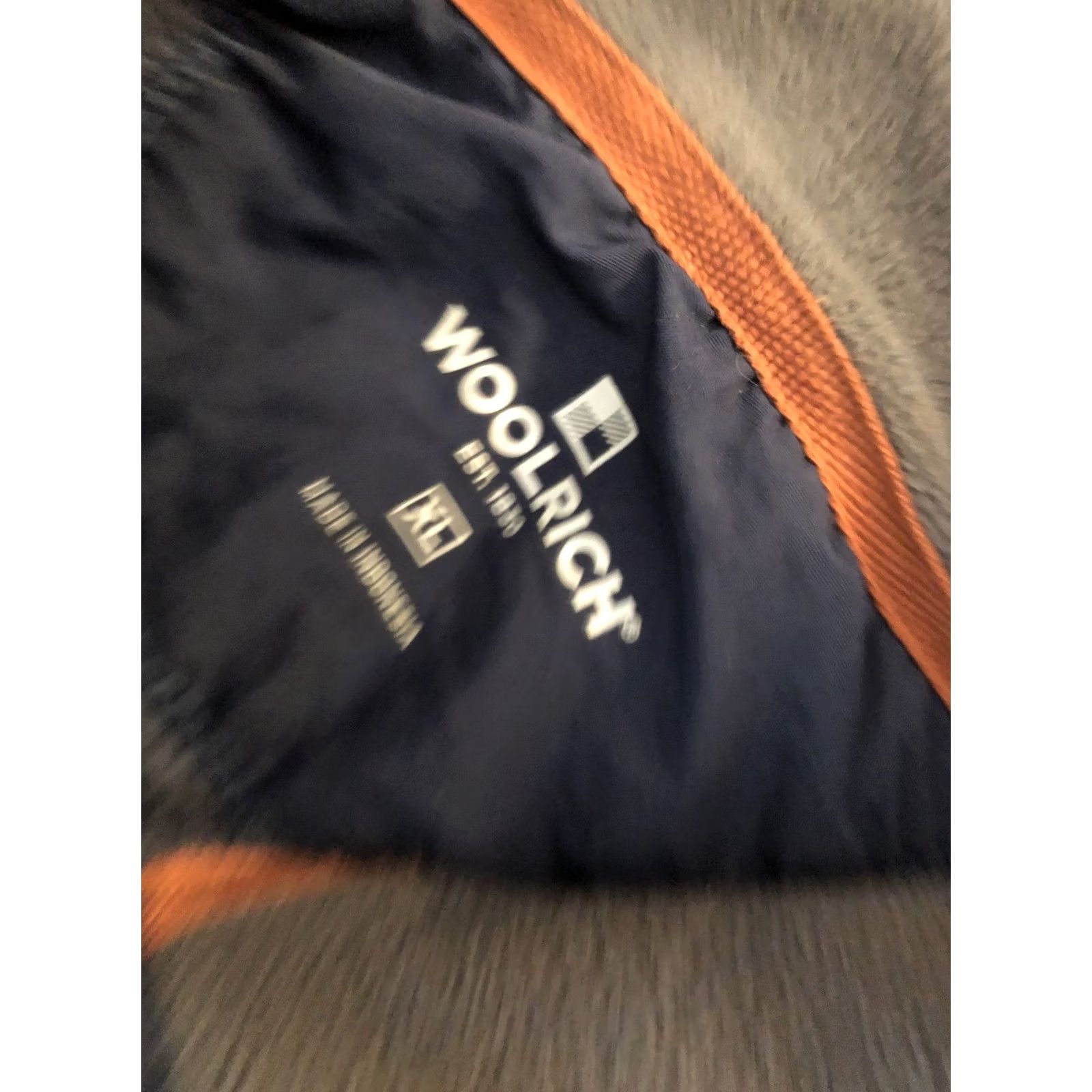 Vintage Woolrich Pullover Sweater XL Men Blue Mock Neck 1/4 Snap Button Pocket VTG Size US XL / EU 56 / 4 - 5 Thumbnail