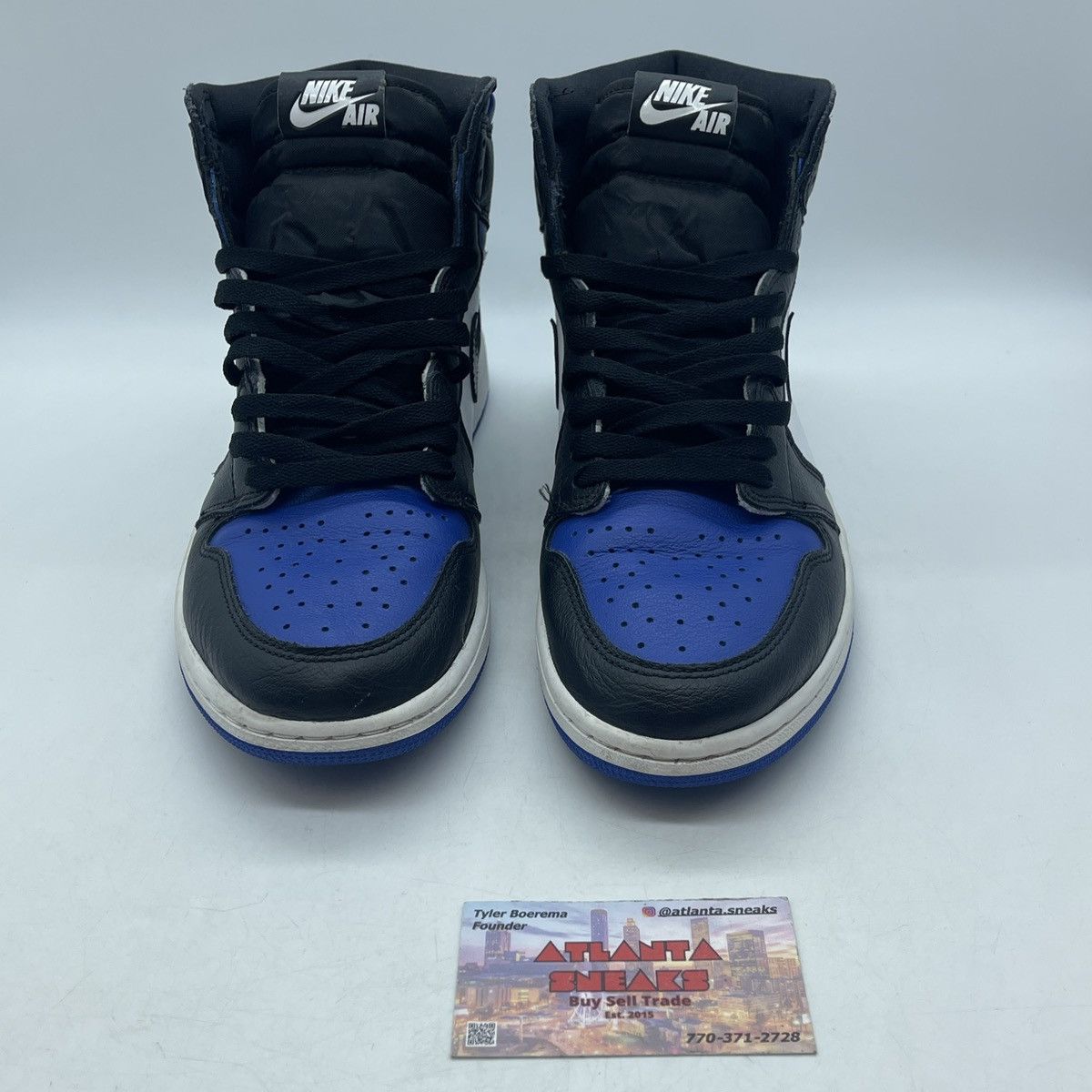 Jordan Brand Air Jordan 1 high royal toe Size US 9.5 / EU 42-43 - 2 Thumbnail