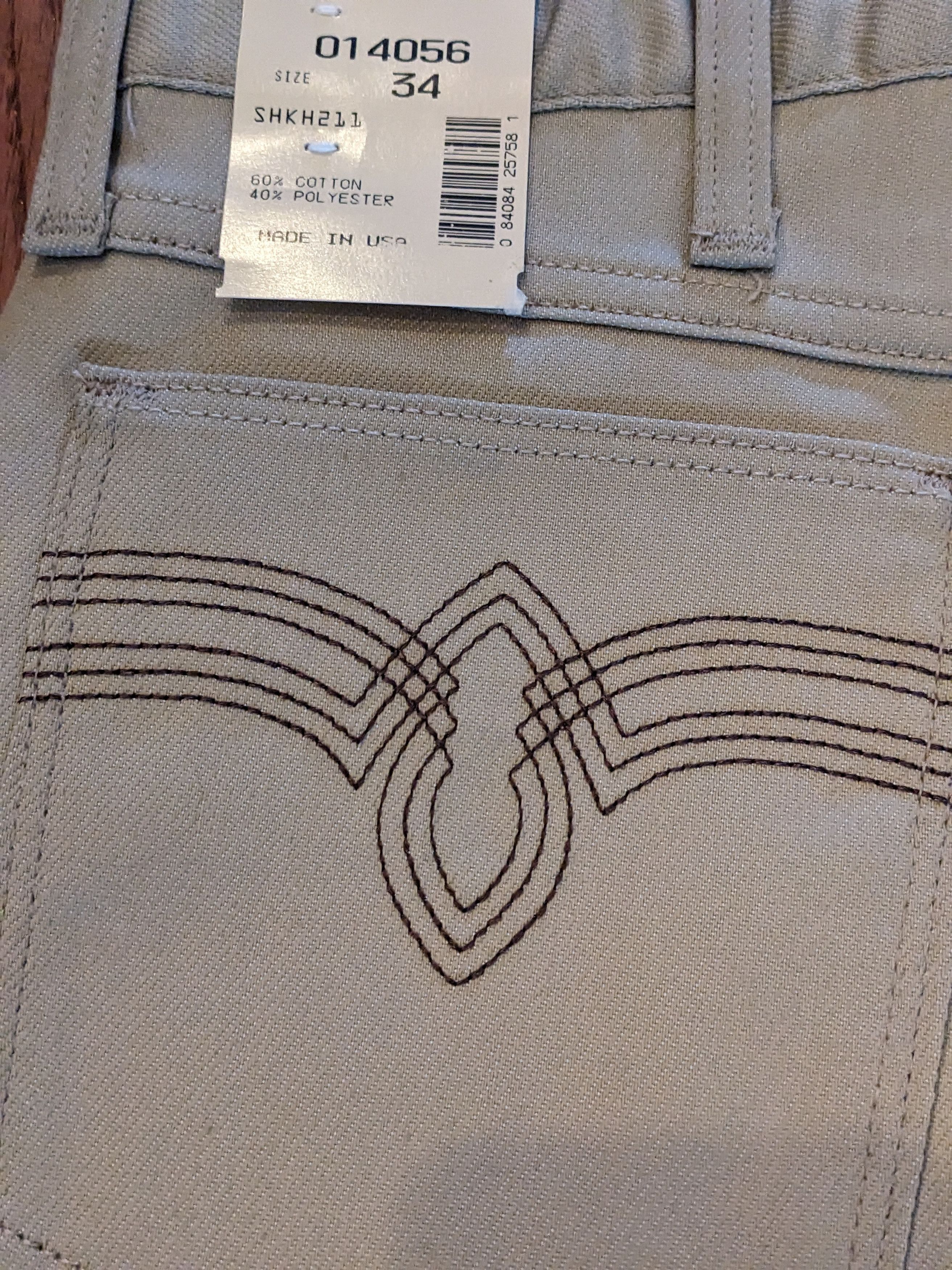 Vintage Vintage 90s Sheplers Western 34x30 Tan Pants Size US 34 / EU 50 - 3 Thumbnail
