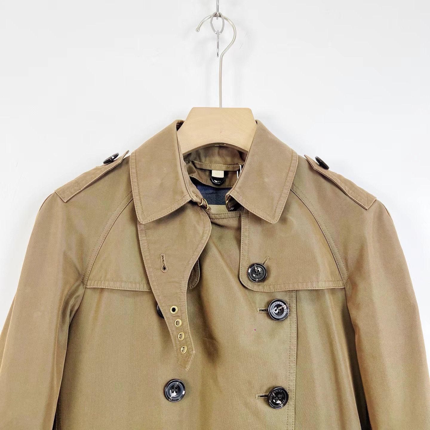 Burberry Burberry Khaki Trench Coat with Removable Wool Lining K12 Size US M / EU 48-50 / 2 - 4 Thumbnail