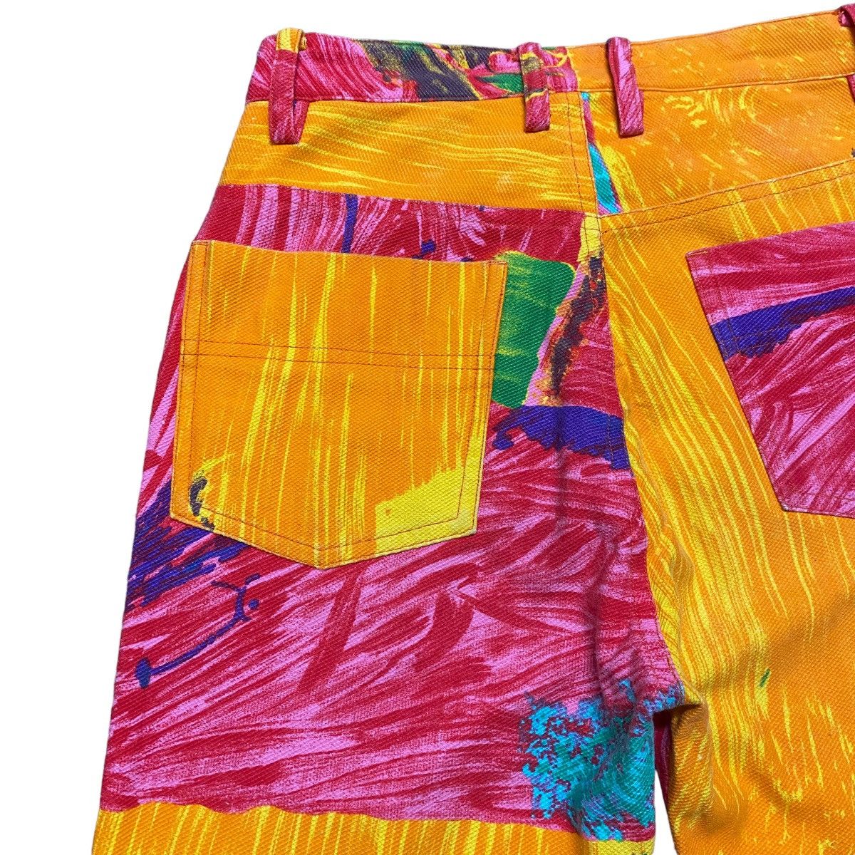 Issey Miyake Archive Issey Miyake Multi Colour Artisanal Painter Jeans Size 24" / US 00 / IT 34 - 11 Thumbnail