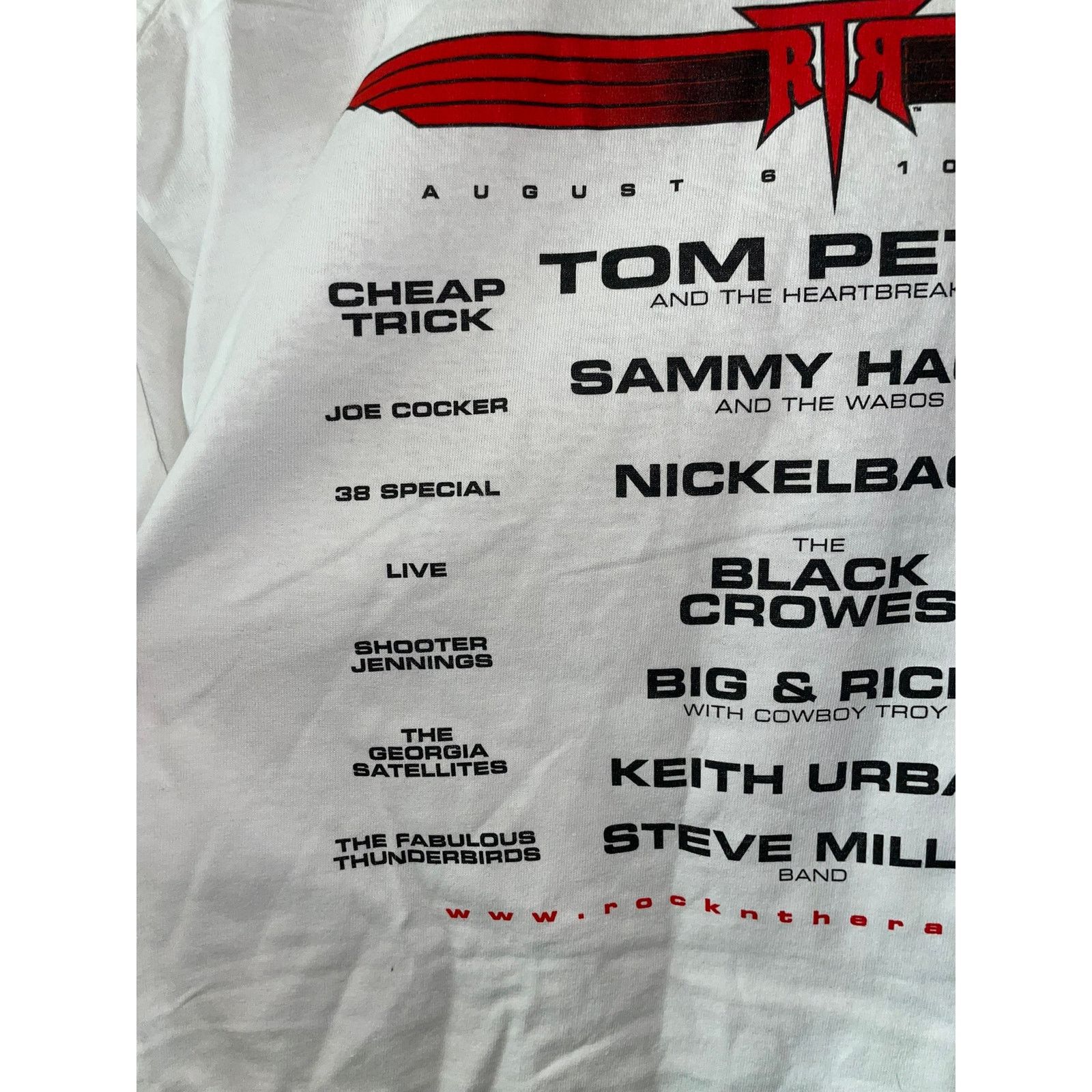 Delta Rock The Rally Shirt L Tom Petty Keith Urban Concert Tee Size US L / EU 52-54 / 3 - 7 Thumbnail