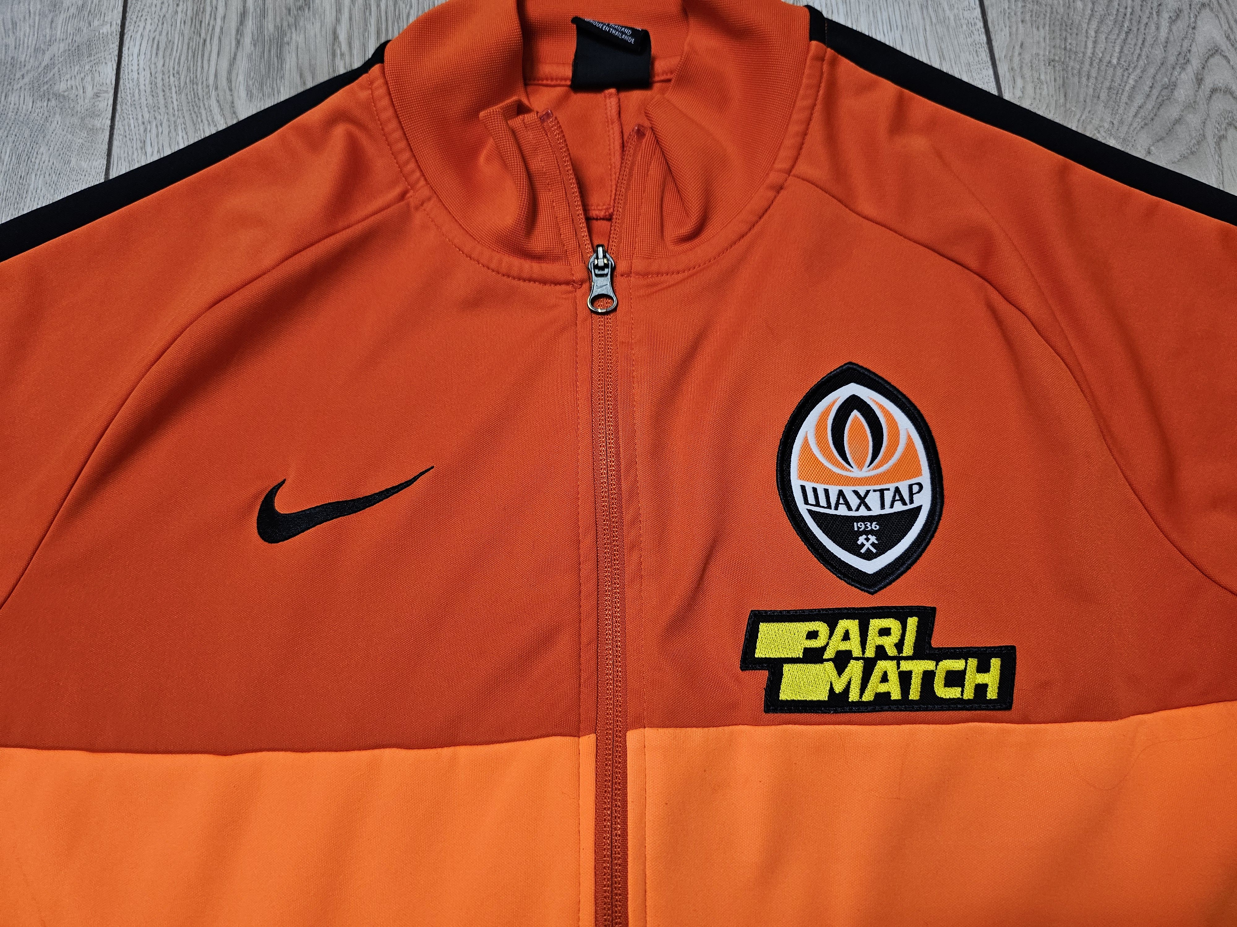 Nike SHAKHTAR DONETSK 2020 TRAINING FOOTBALL JACKET SOCCER JACKET Size US L / EU 52-54 / 3 - 3 Thumbnail