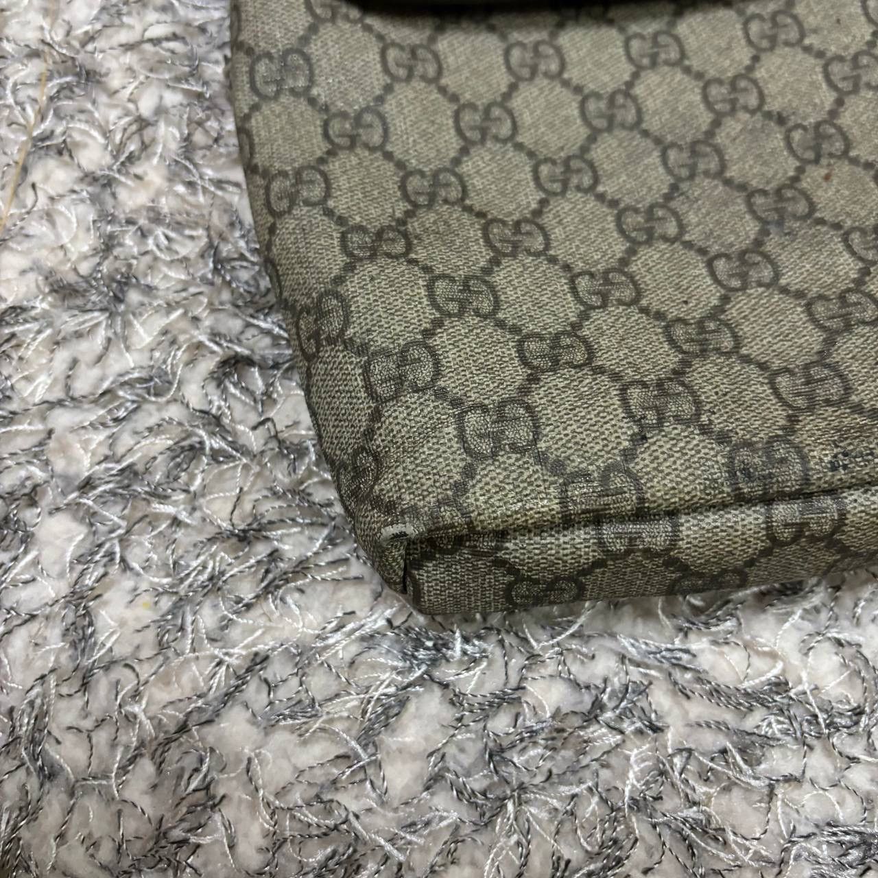 Gucci Vintage Gucci GG Supreme Small Messenger Bag Crossbody Italy Size ONE SIZE - 8 Thumbnail