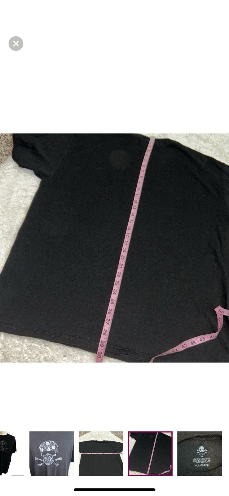 SSUR Ssur XL skull T shirt Size US XL / EU 56 / 4 - 2 Thumbnail