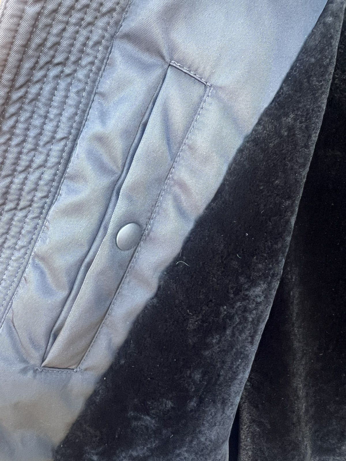 Prada Prada Renylon Padded Coat with sheepskin lining Size US M / EU 48-50 / 2 - 16 Thumbnail
