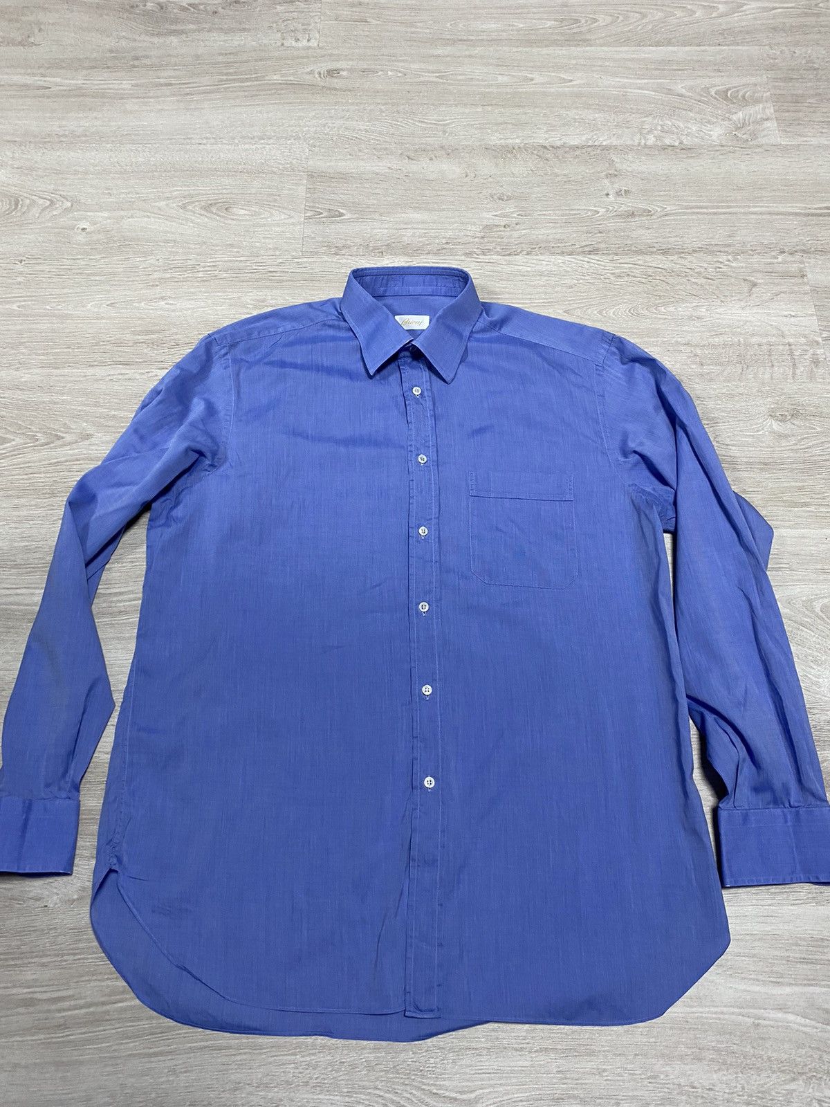 Brioni Vintage BRIONI Luxury Shirt Button ups Size XL Size US XL / EU 56 / 4 - 1 Thumbnail