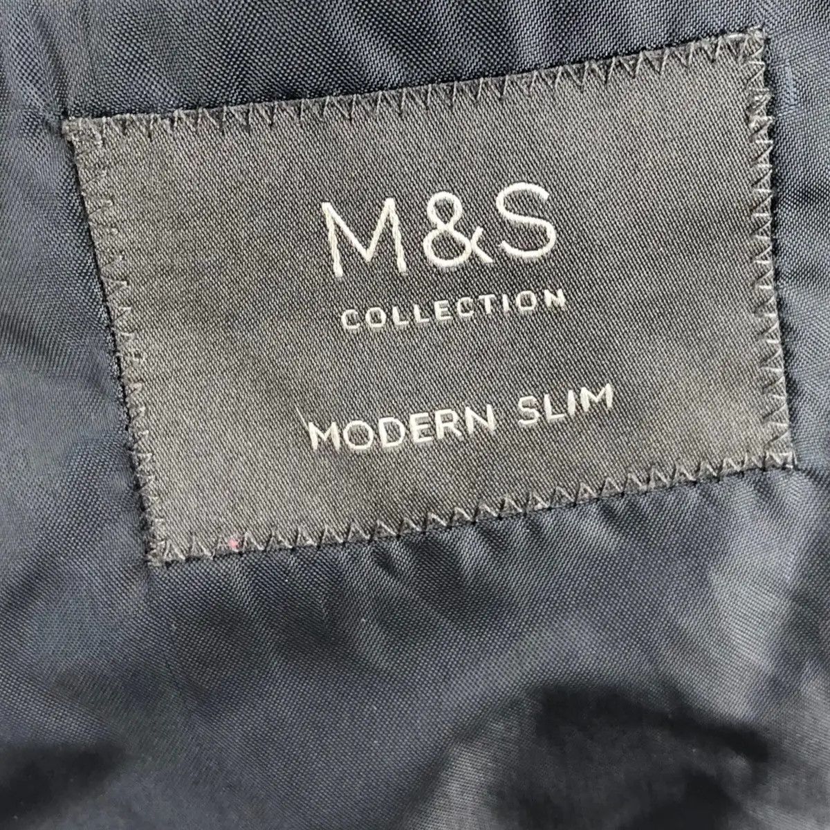 Marks & Spencer Vtg MARKS & SPENCER Collection Modern Slim Blazer Sport Coat Size 36R - 7 Thumbnail