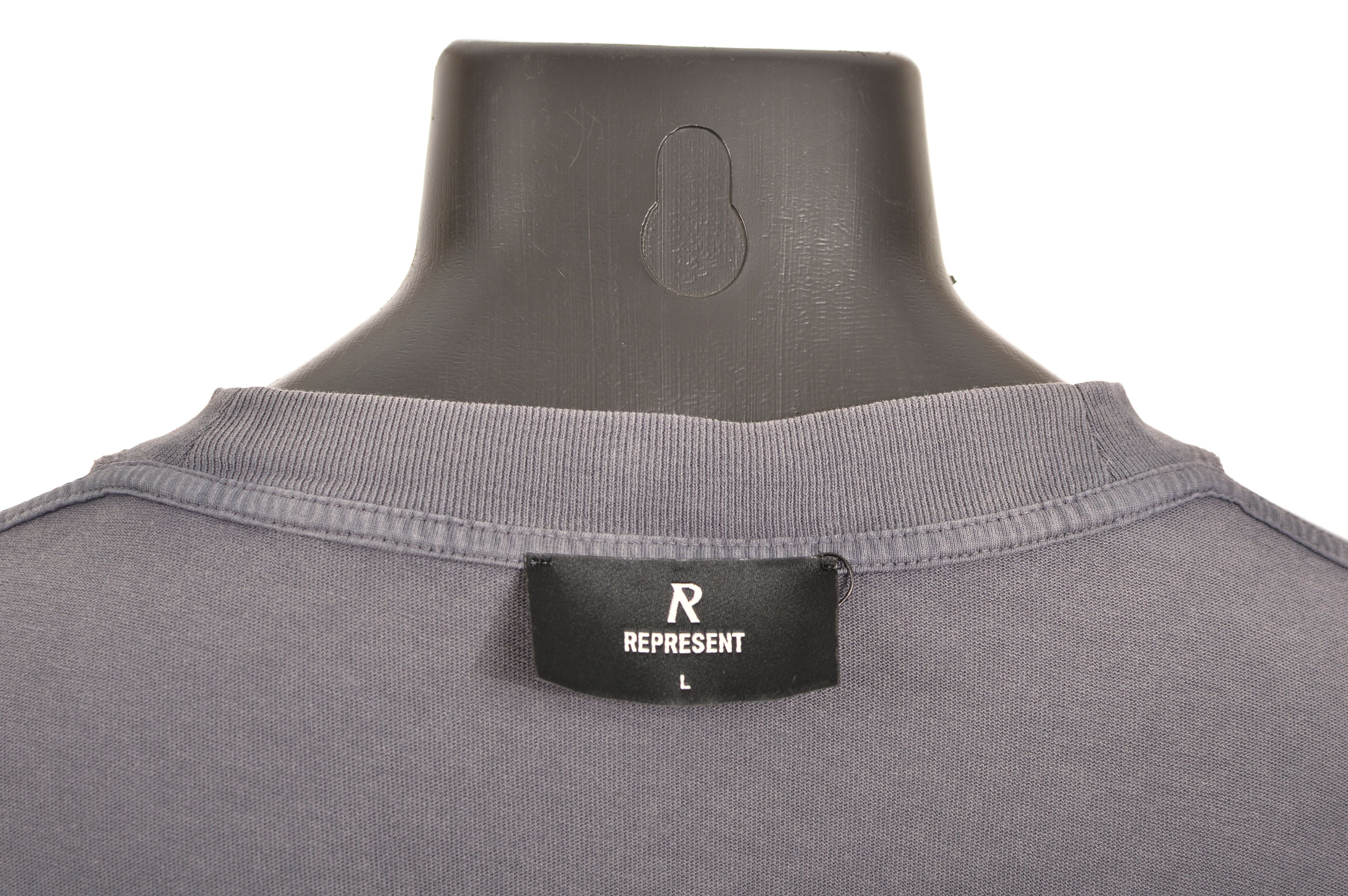 Represent Clo. Represent Owners Club Gray Big Back Logo T-Shirt Size US L / EU 52-54 / 3 - 6 Thumbnail