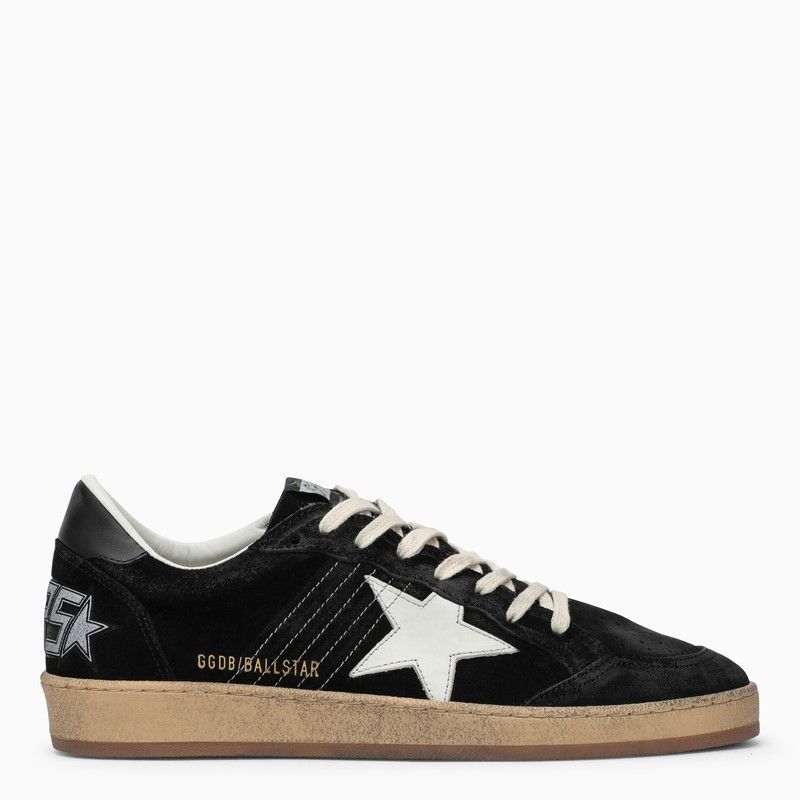 image of Golden Goose Ballstar Black/white Low Sneaker, Men's (Size 8)