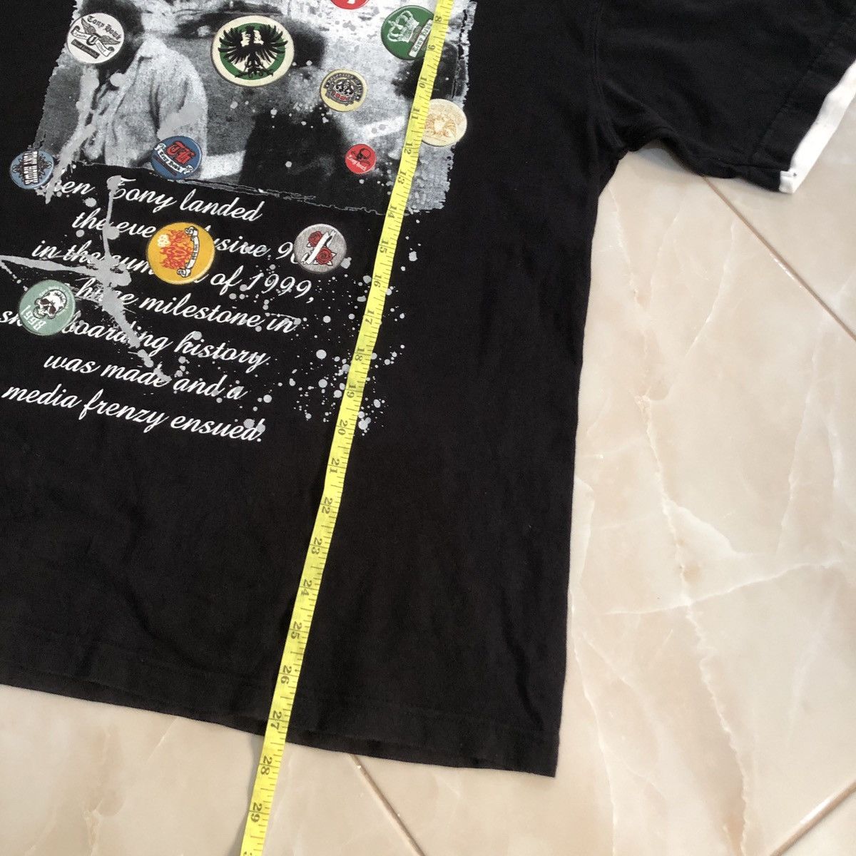 Tony Hawk Tony Hawk Graphic Backprint Tee Shirt Size US M / EU 48-50 / 2 - 8 Thumbnail