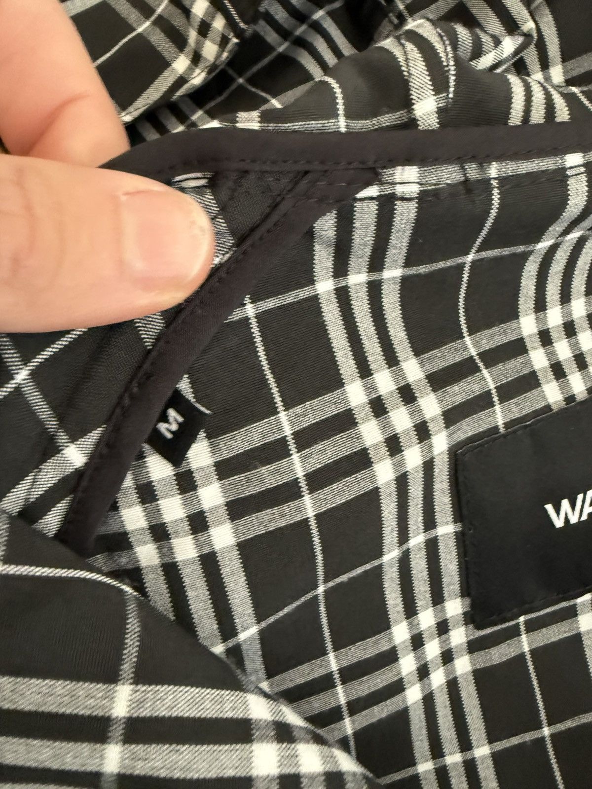 Wasted Paris Wasted paris yard tartan windbreaker Size US M / EU 48-50 / 2 - 5 Thumbnail