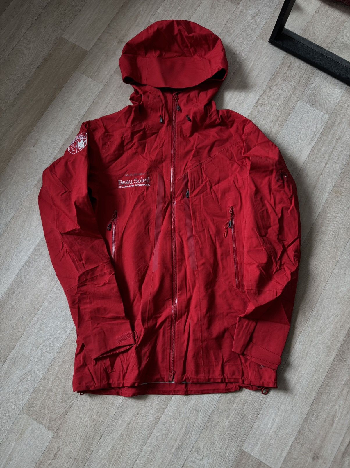 Mammut Mammut Masao Hooded Red Outdoor Jacket hiking trekking ski Size US M / EU 48-50 / 2 - 8 Thumbnail