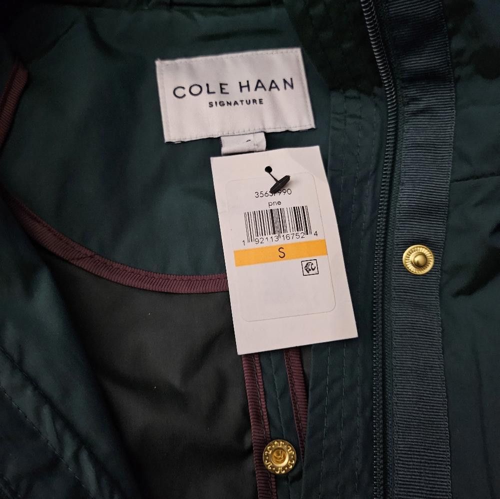 Cole Haan Cole Haan Signature Hooded Packable Rain Jacket Green Small Size S / US 4 / IT 40 - 5 Thumbnail