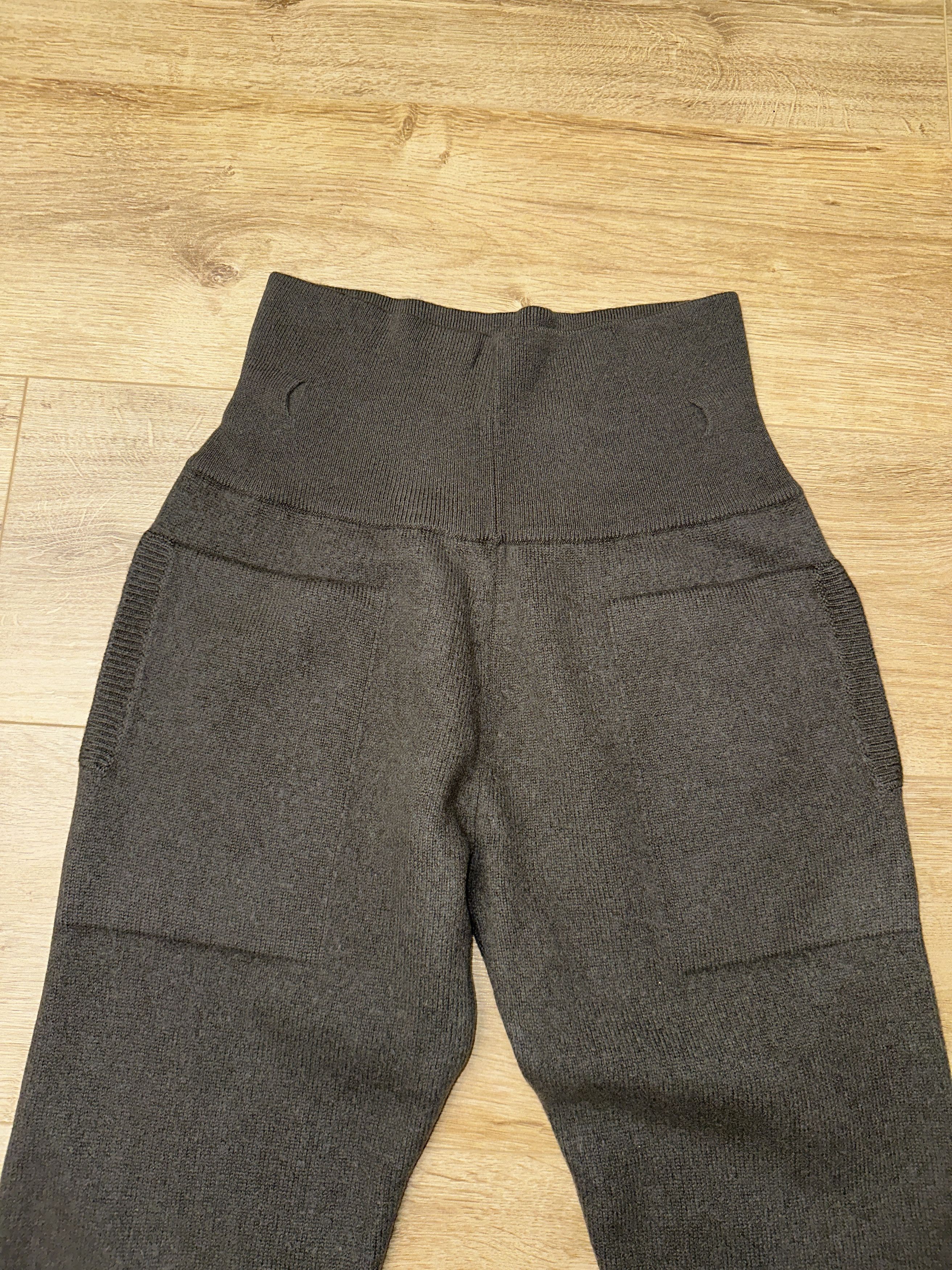 Hermes Hermès Cashmere Knit Jogger Pants Ribbed Waist Size 40 Size 27" / US 4 / IT 40 - 2 Thumbnail