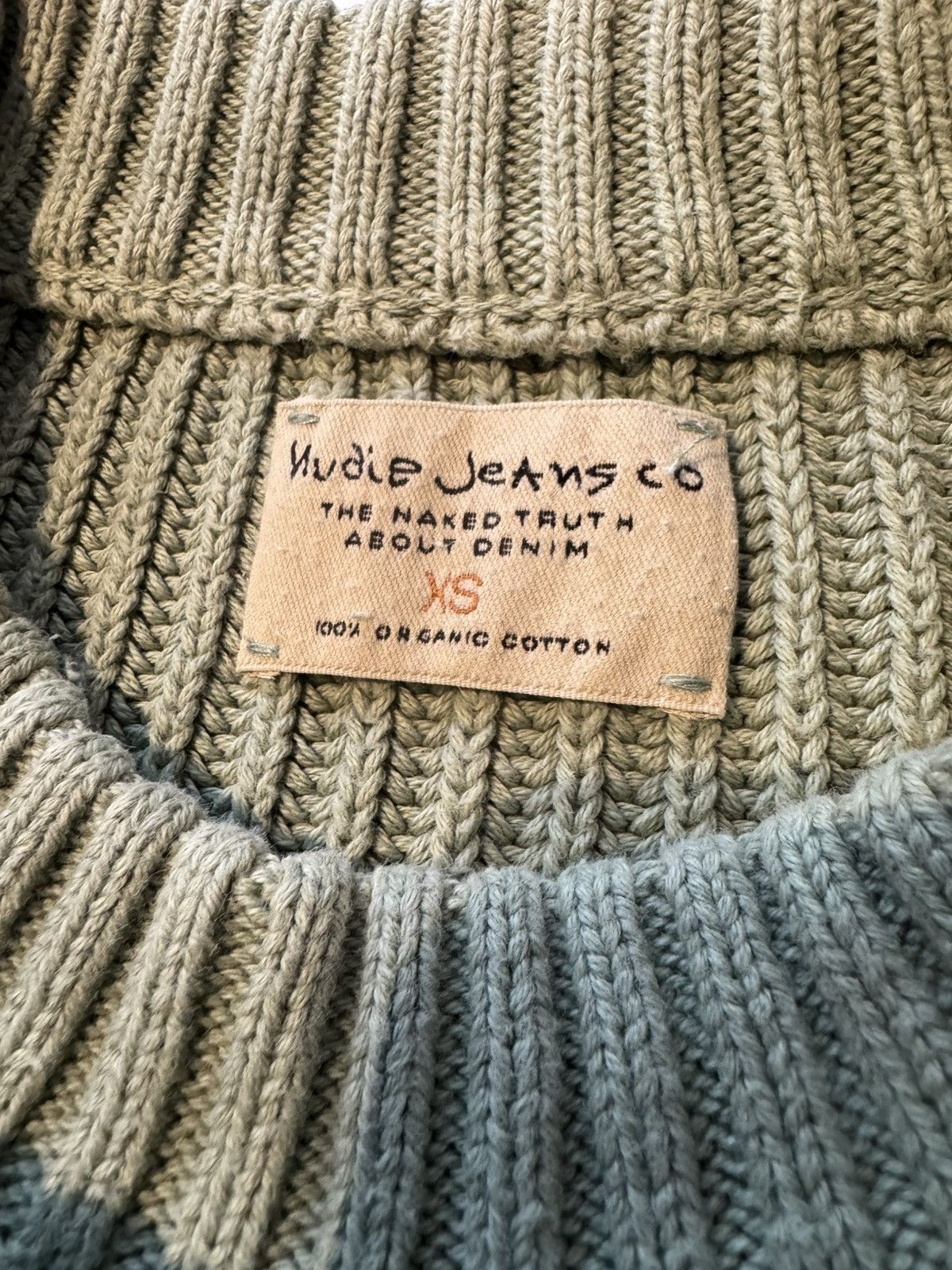Nudie Jeans Nudi Jeans Frank Chunky Ribbed Knit (Organic) Size US S / EU 44-46 / 1 - 6 Thumbnail