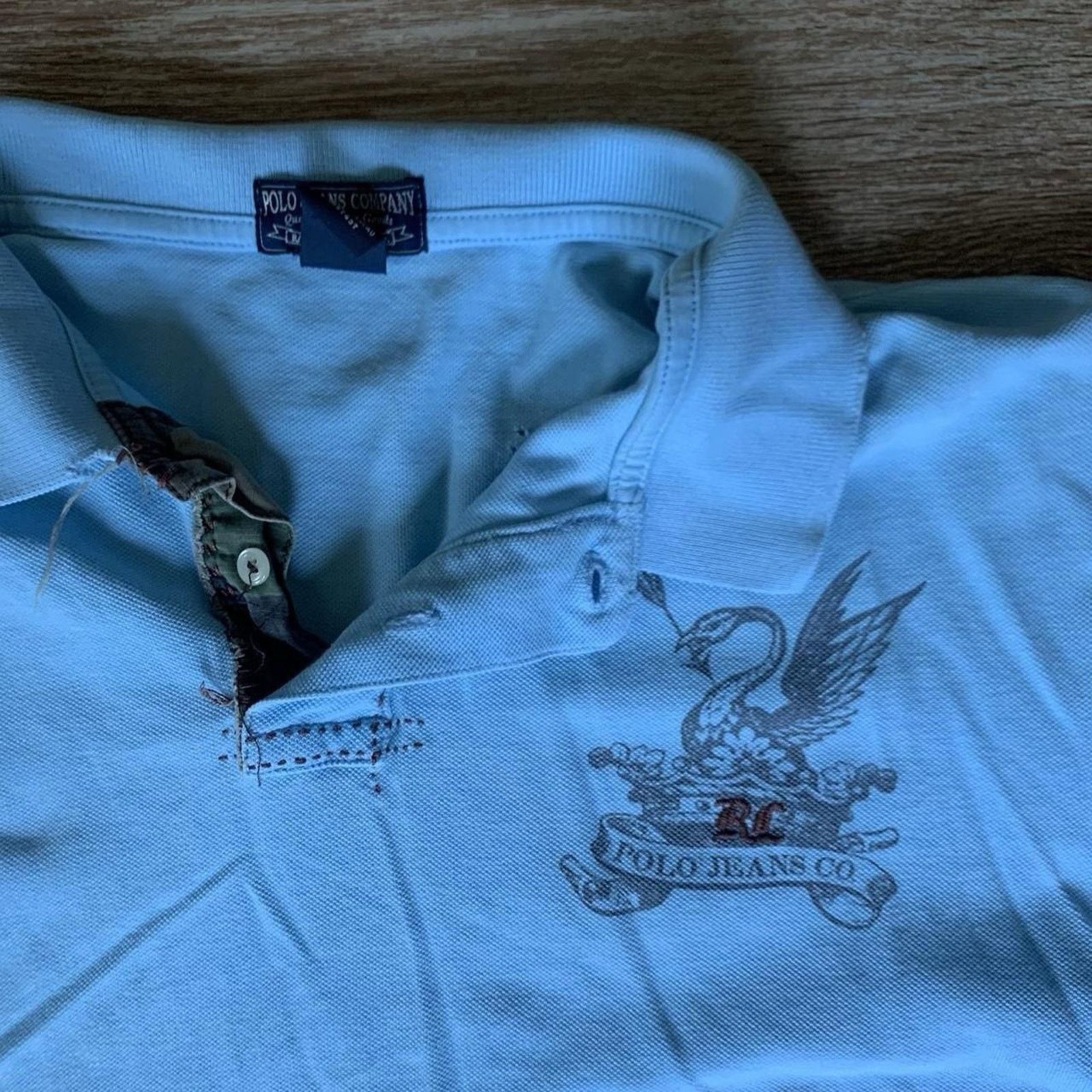 Ralph Lauren Vtg 90s Blue Polo Ralph Lauren Button Up Size XXL Men’s Size US XXL / EU 58 / 5 - 2 Thumbnail