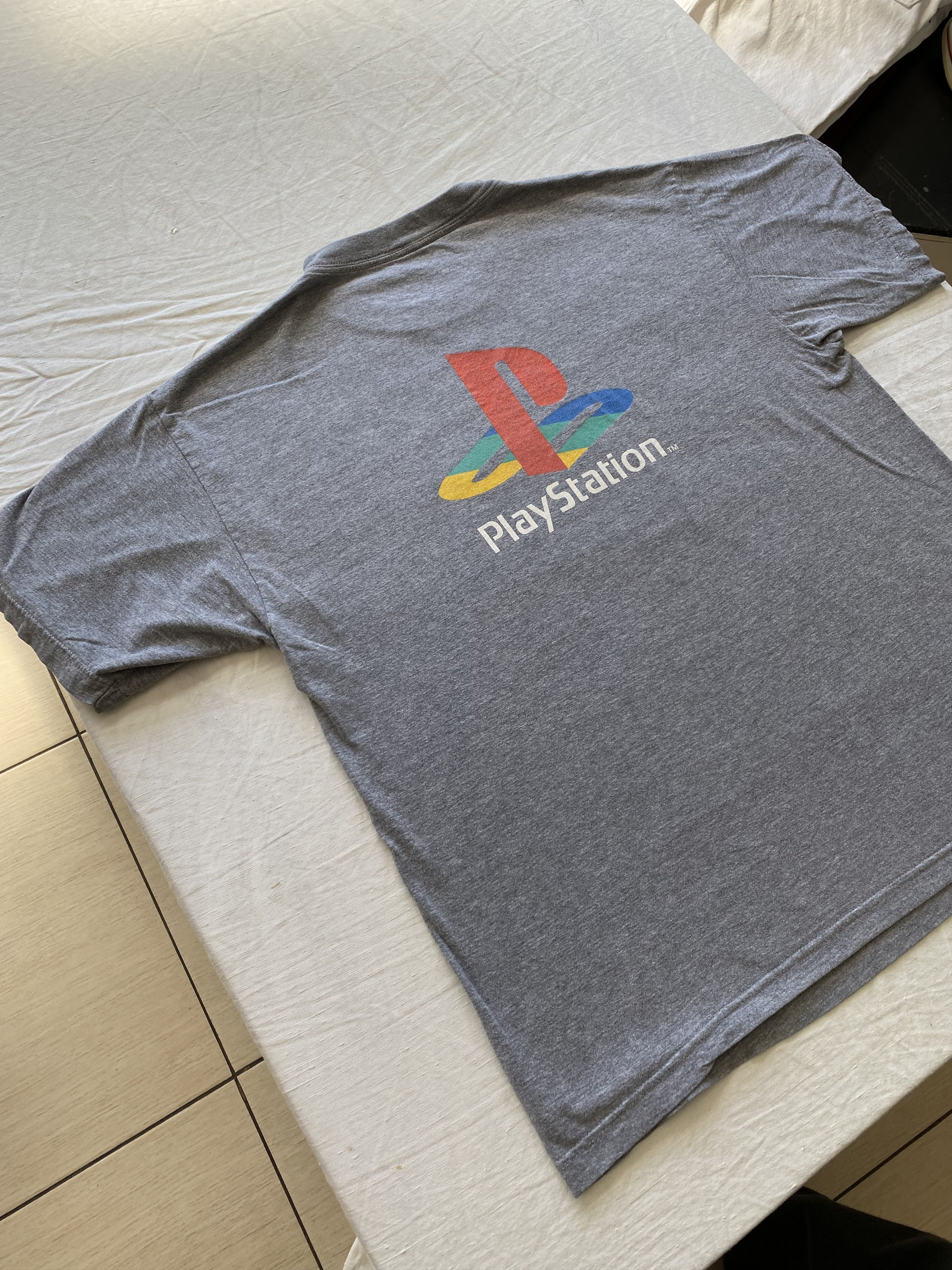Playstation PlayStation 2 Vintage 2000s Promo Logo Games Y2K Gamepad Tee Size US L / EU 52-54 / 3 - 25 Thumbnail