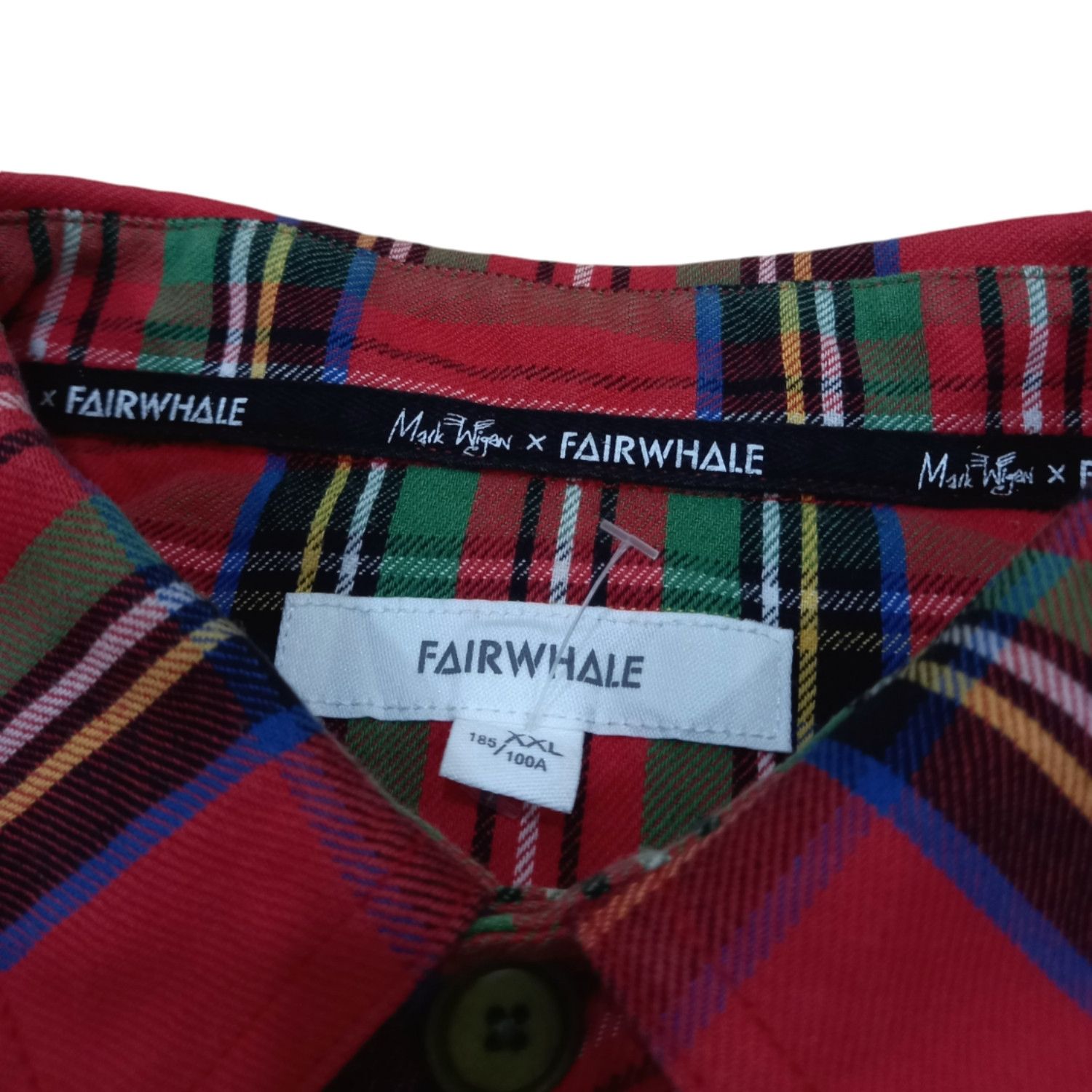 Designer × Japanese Brand Fairwhale x Mark Wigan Backhit Art Novacheck LS Size US XXL / EU 58 / 5 - 5 Thumbnail
