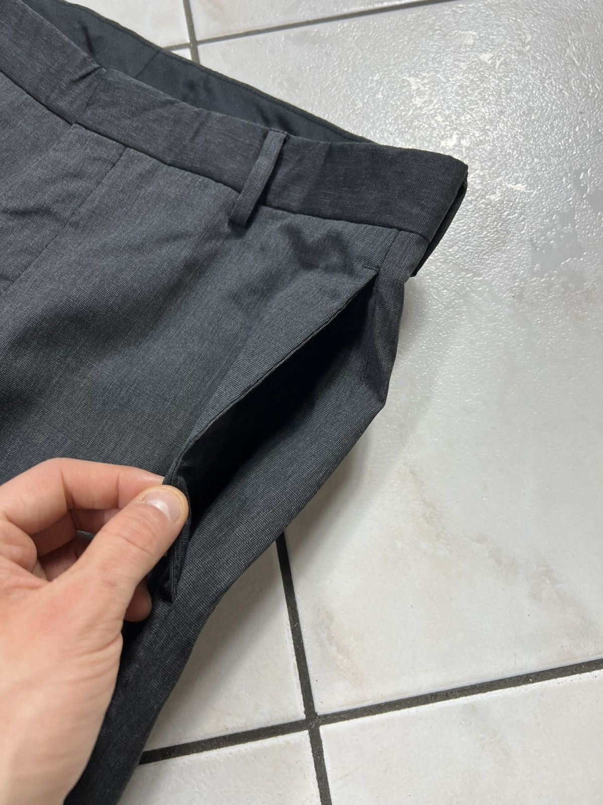 Dior Dior hedi slimane wool casual suit pants trousers Size US 30 / EU 46 - 10 Thumbnail